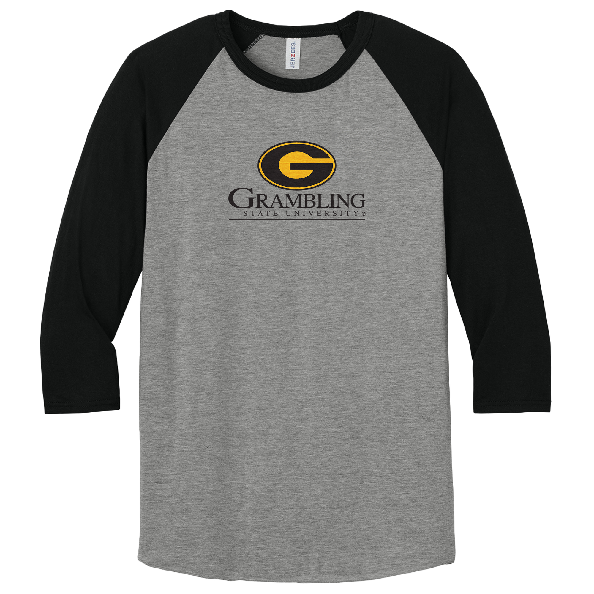 Grambling State University - 3/4-Sleeve Raglan Tee