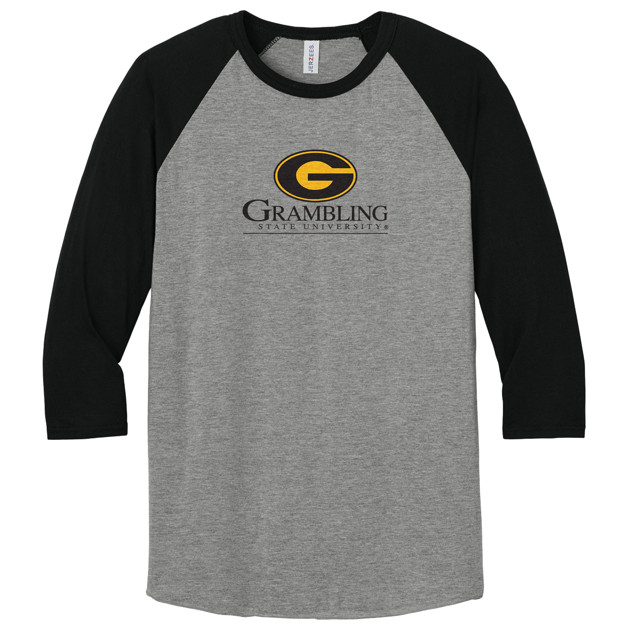Grambling State University - 3/4-Sleeve Raglan Tee