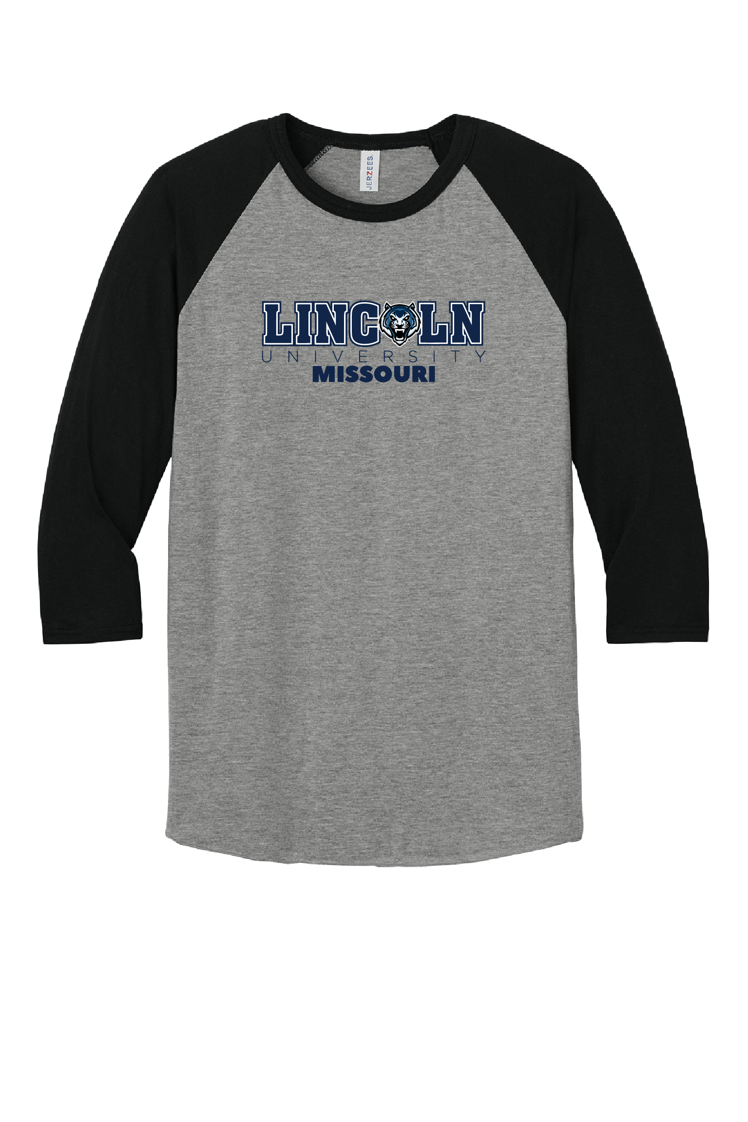 Lincoln University - 3/4-Sleeve Raglan Tee