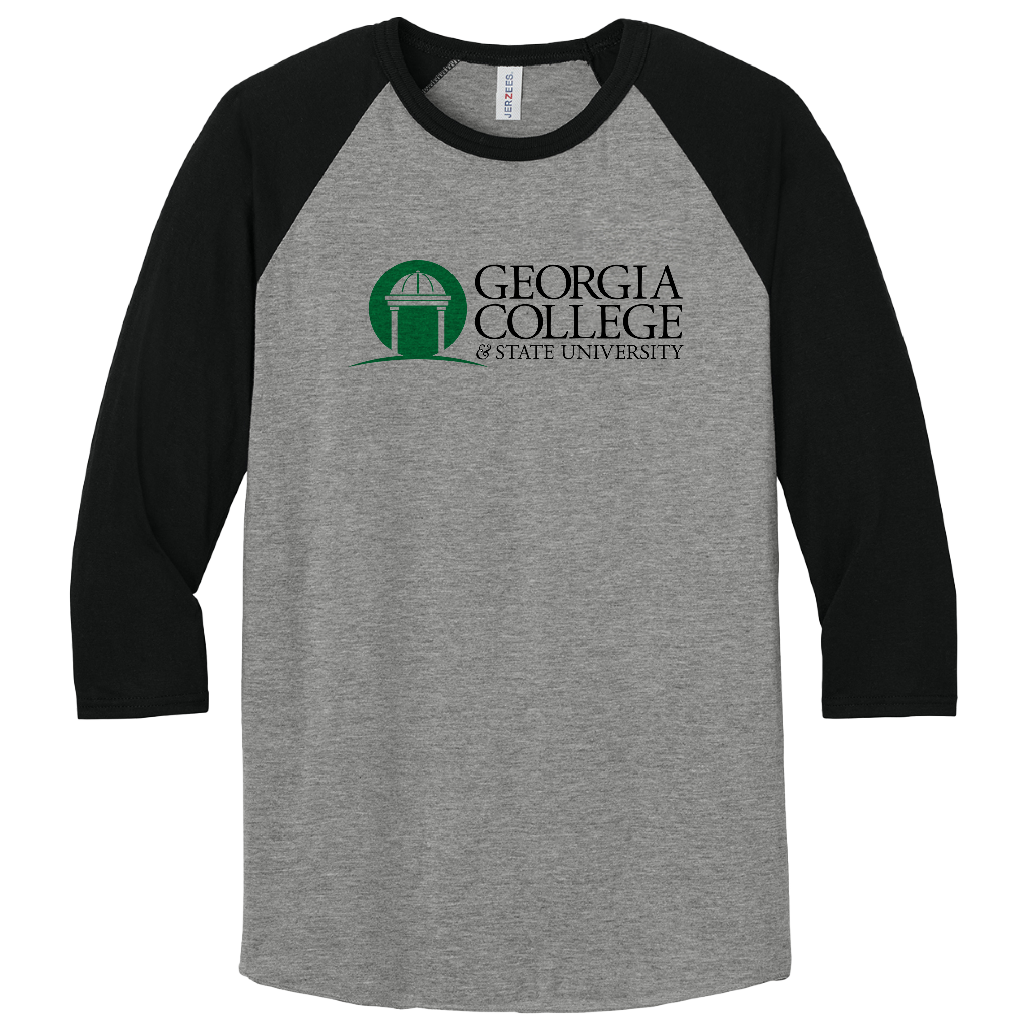 Georgia College & State University - 3/4-Sleeve Raglan Tee