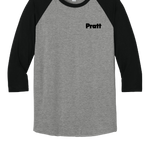 Pratt Institute - 3/4-Sleeve Raglan Tee