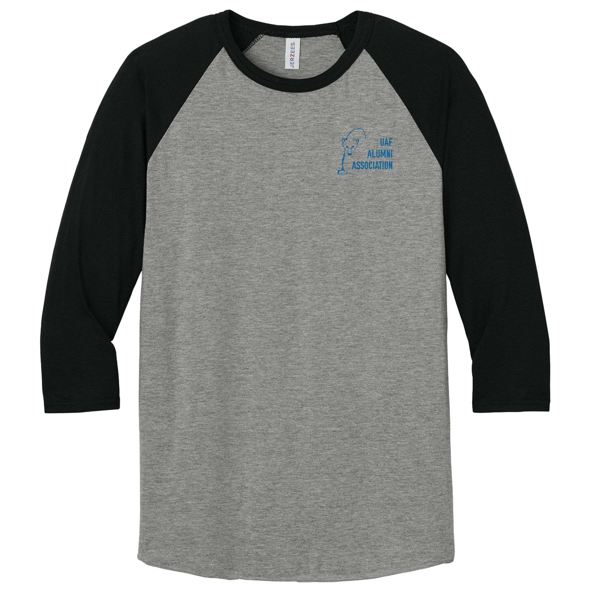 University of Alaska, Fairbanks - 3/4-Sleeve Raglan Tee