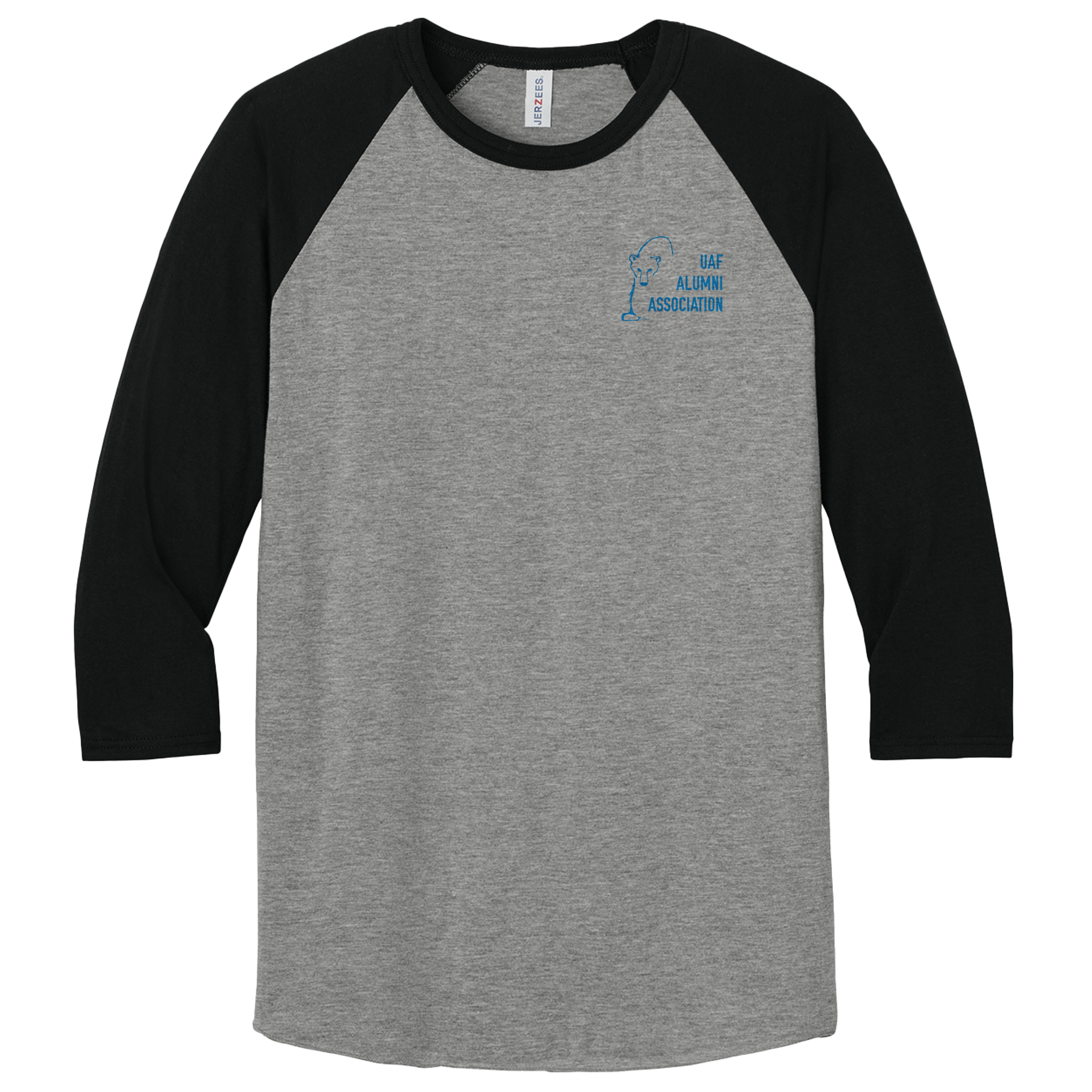 University of Alaska, Fairbanks - 3/4-Sleeve Raglan Tee