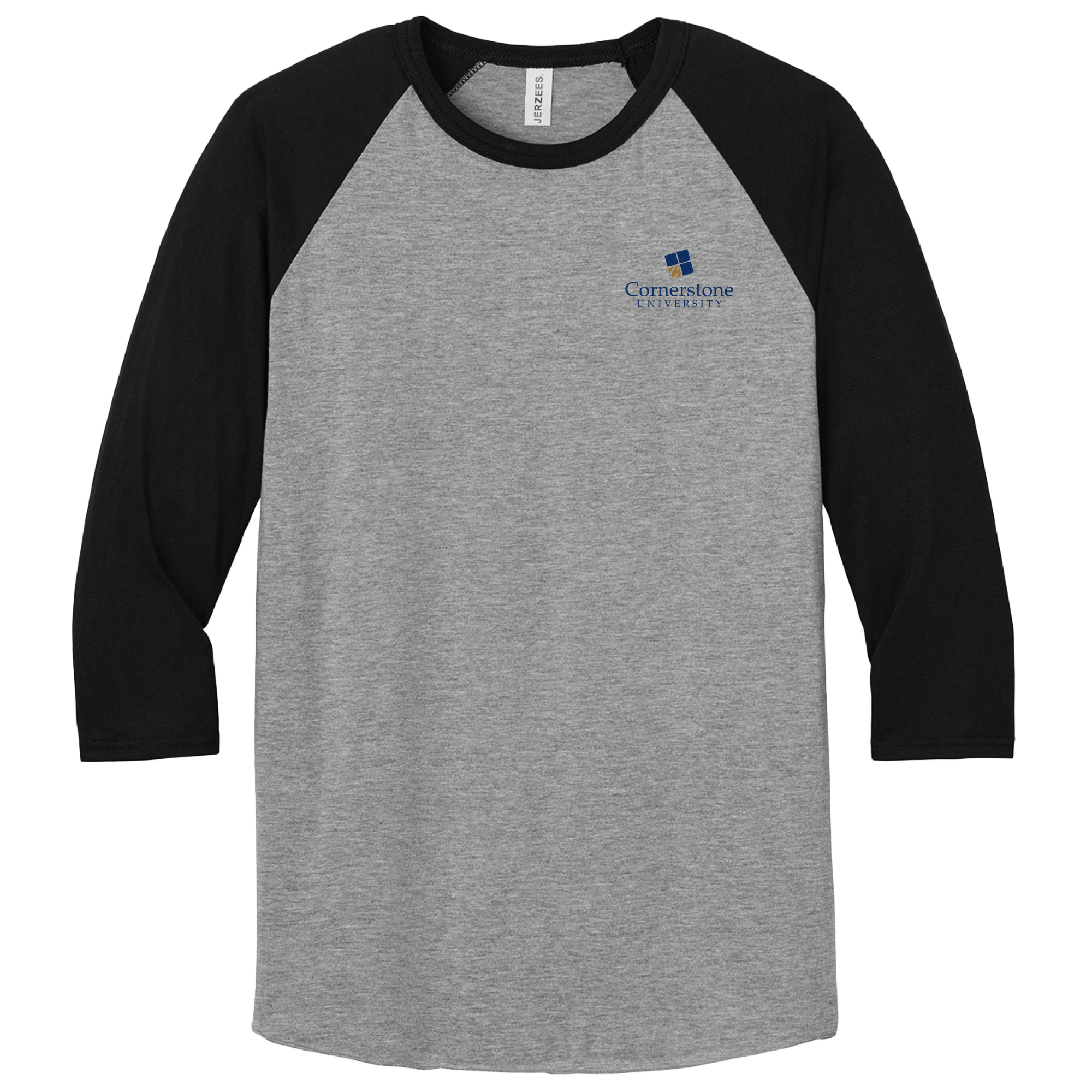 Cornerstone University- 3/4-Sleeve Raglan Tee