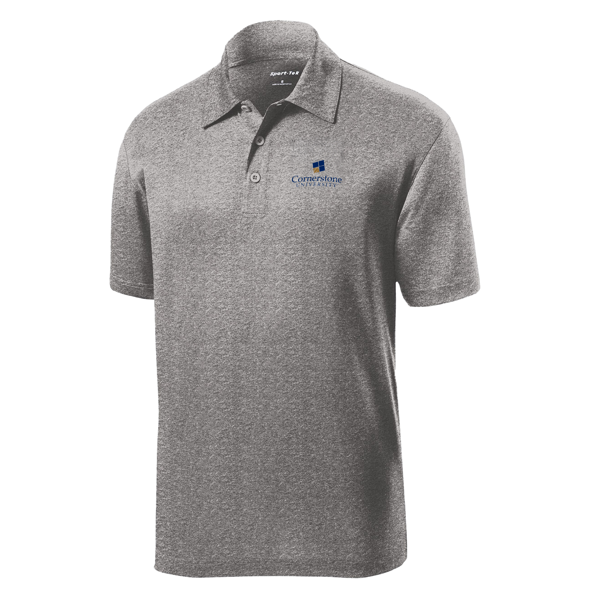 Cornerstone University- Heathered Polo