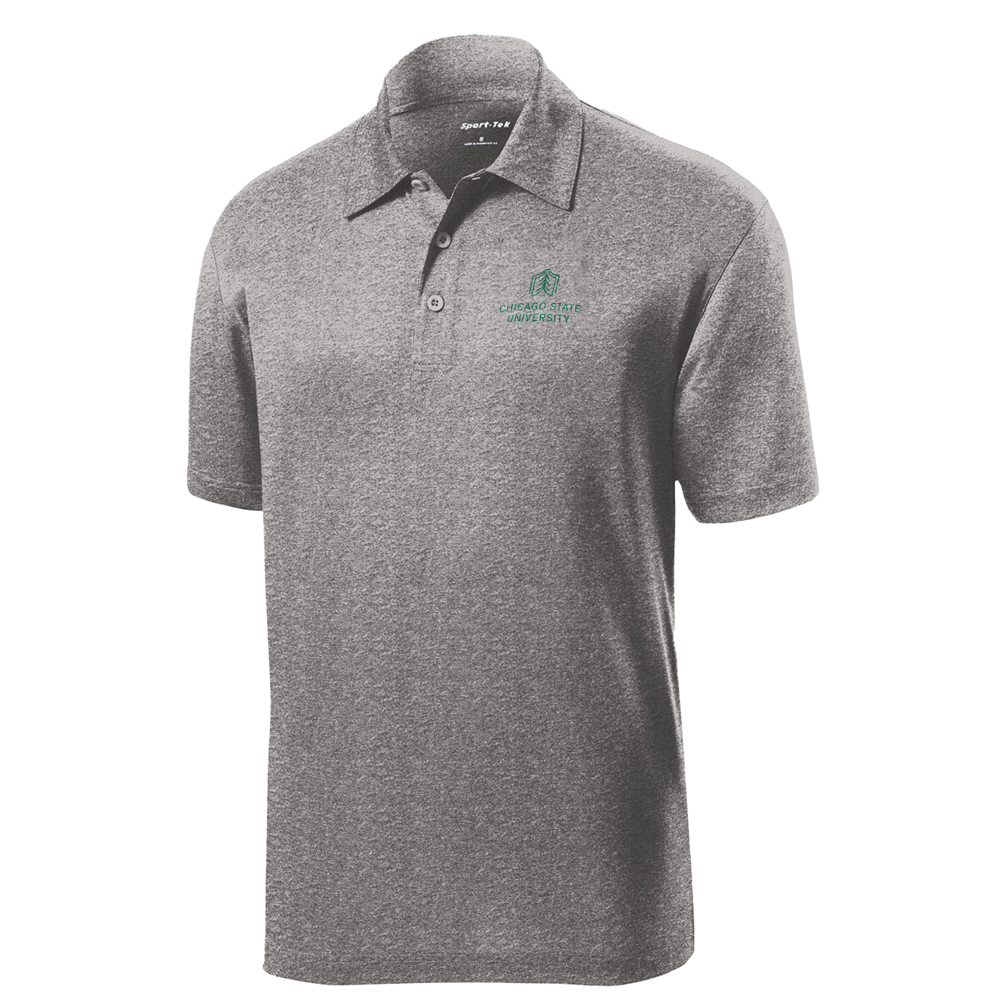 Chicago State University - Heathered Polo