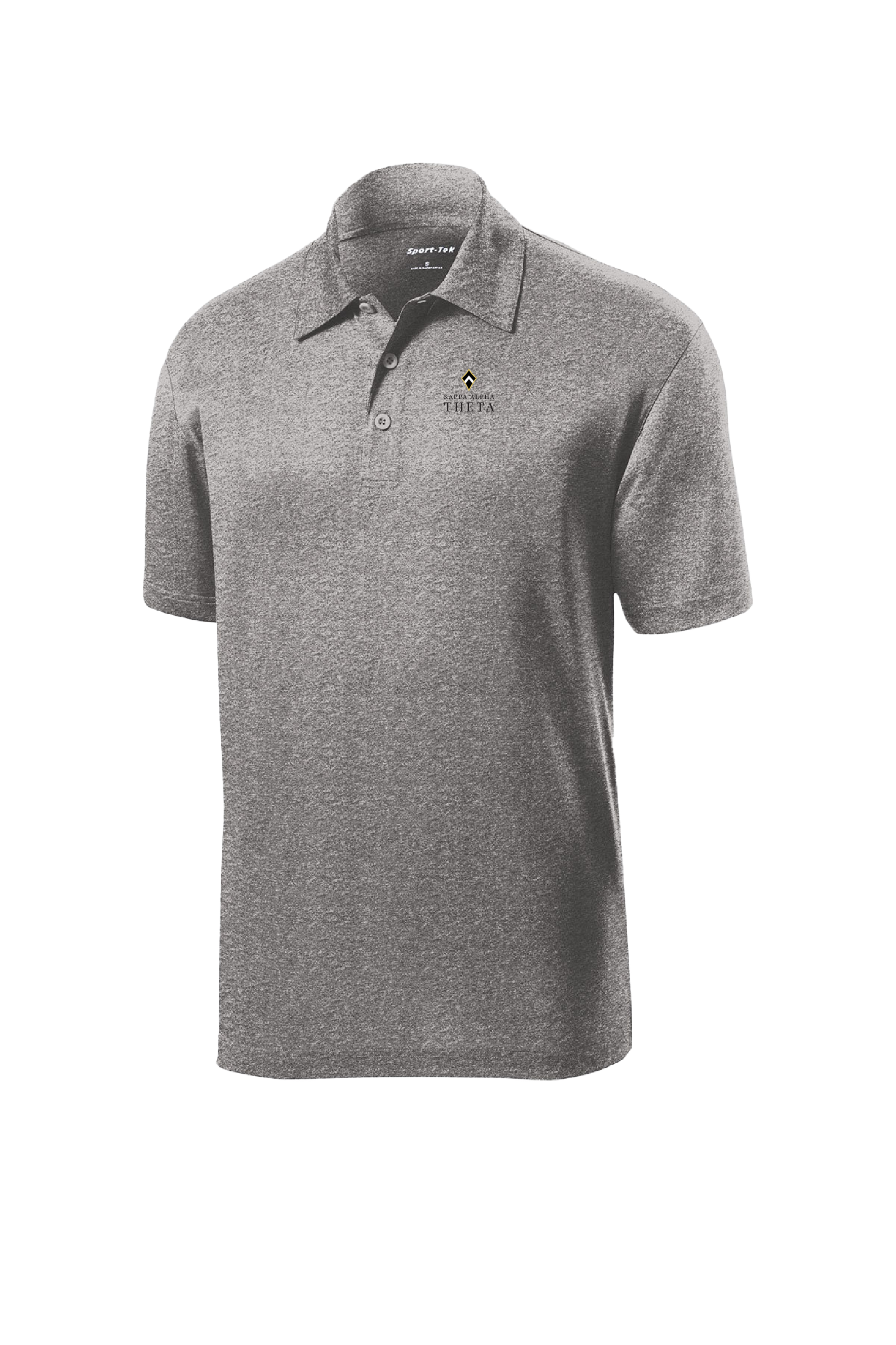 Kappa Alpha Theta Fraternity - Heathered Polo