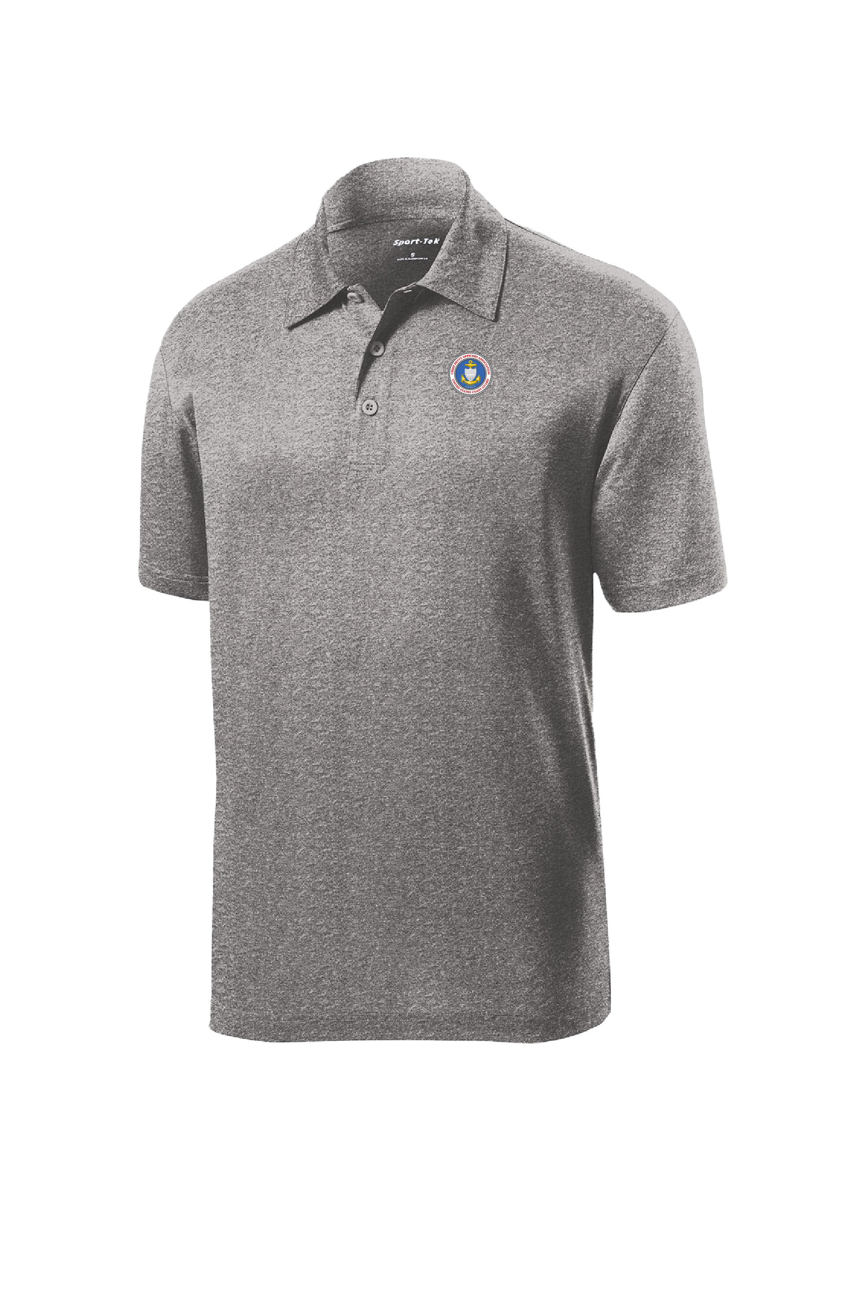 US Coast Guard Chief Petty Officers Association - Heathered Polo