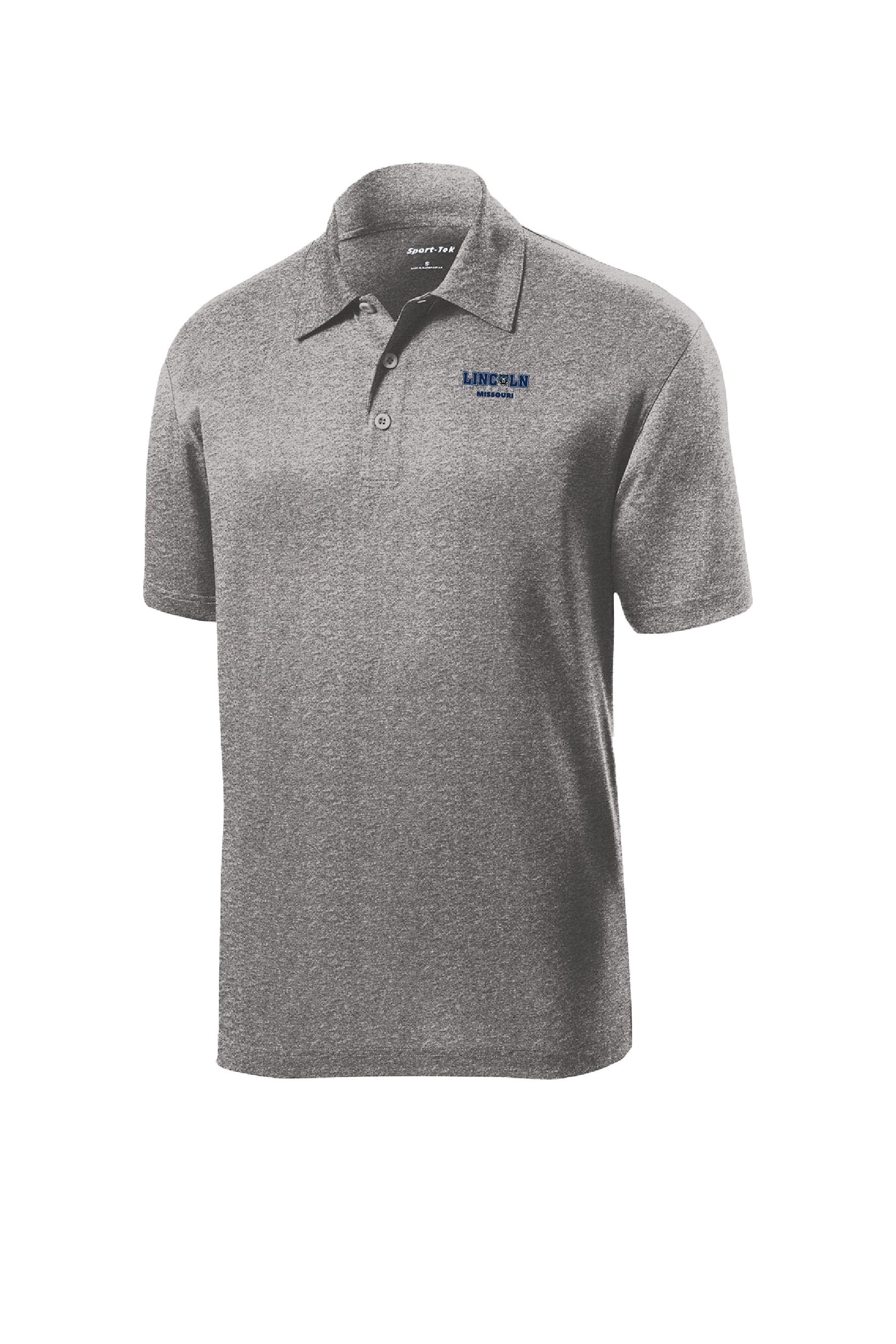Lincoln University - Heathered Polo