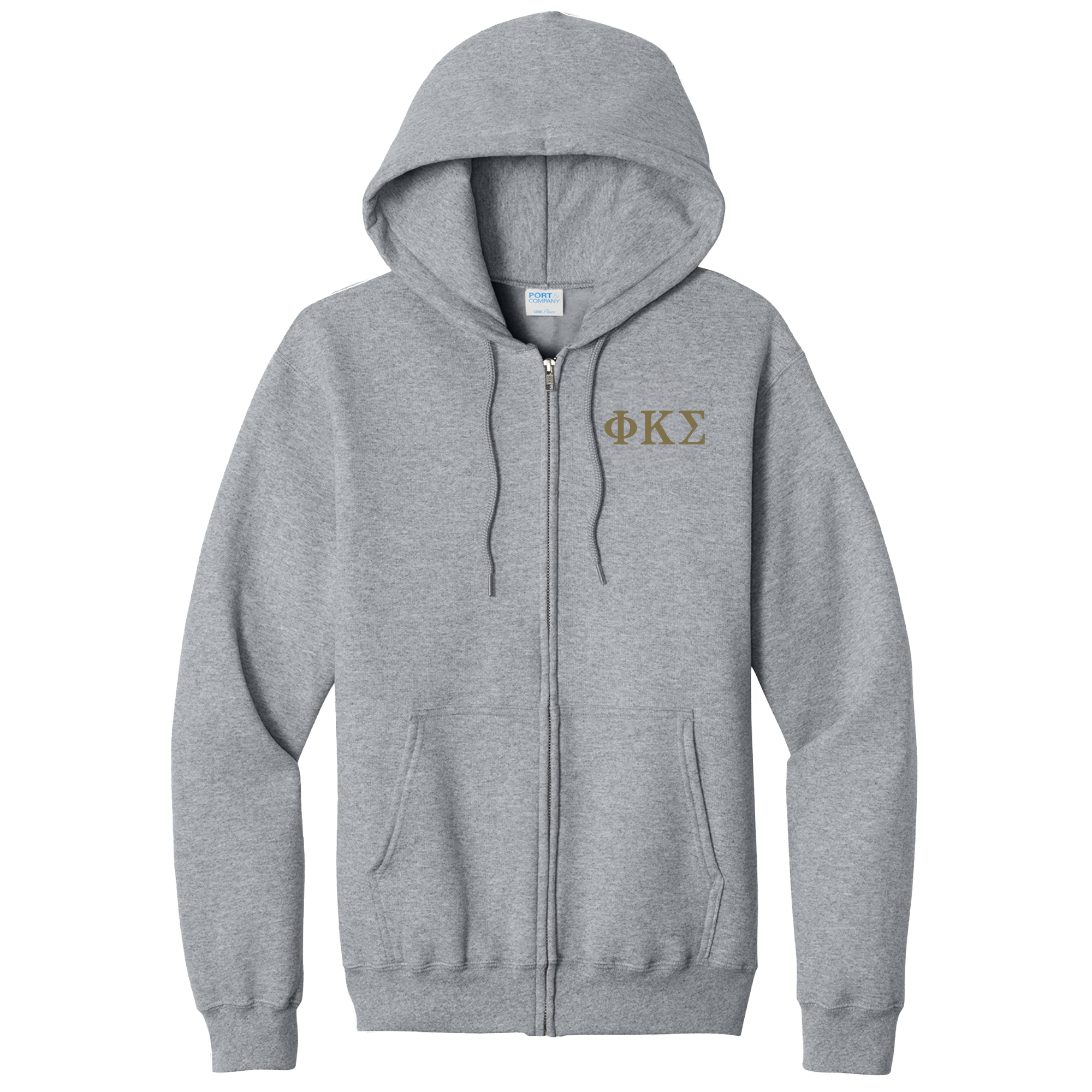 Phi Kappa Sigma - Full Zip Hooded Sweatshirt