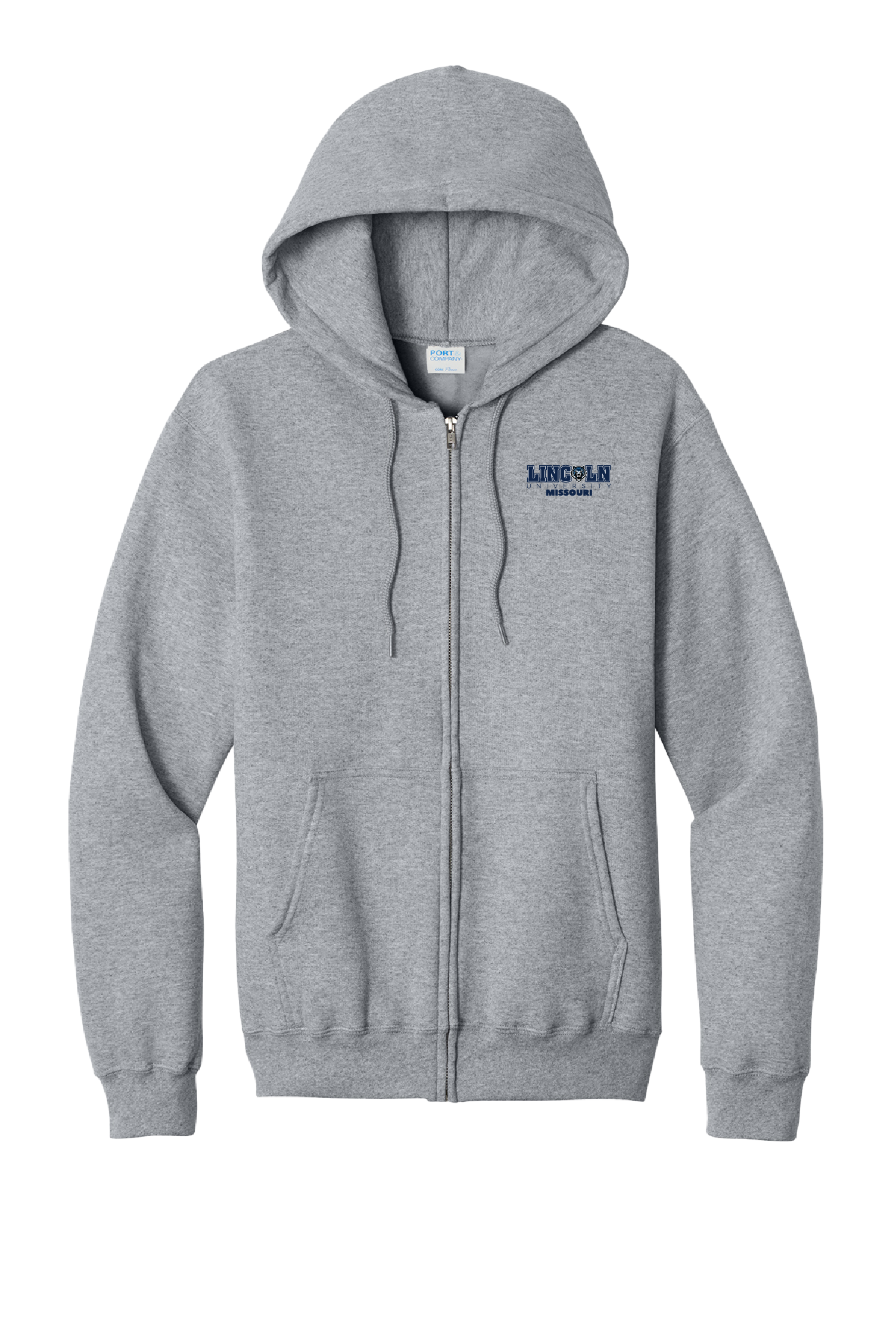 Lincoln University - Full Zip Hooded Sweatshirt