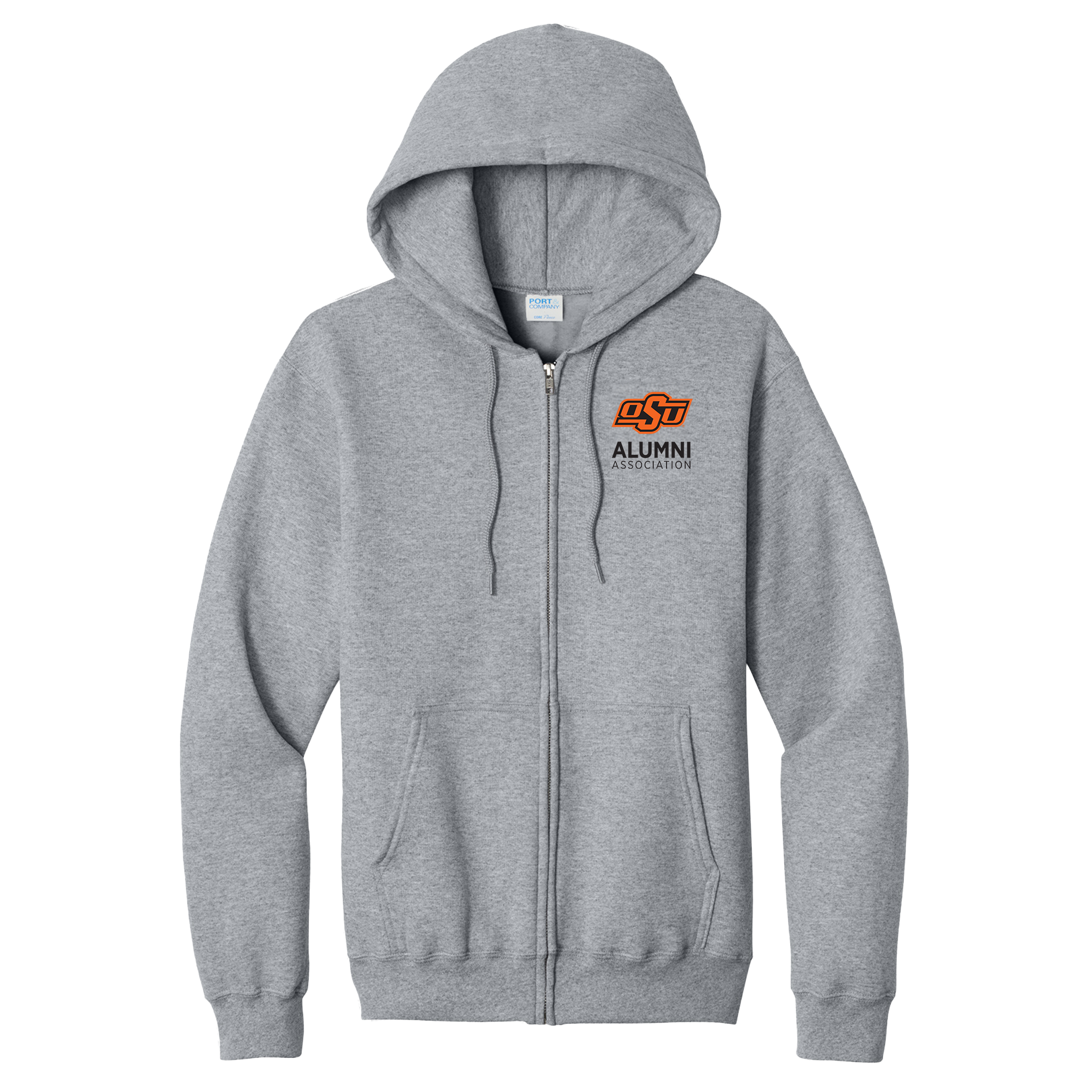 Oklahoma State University  - Full Zip Hooded Sweatshirt