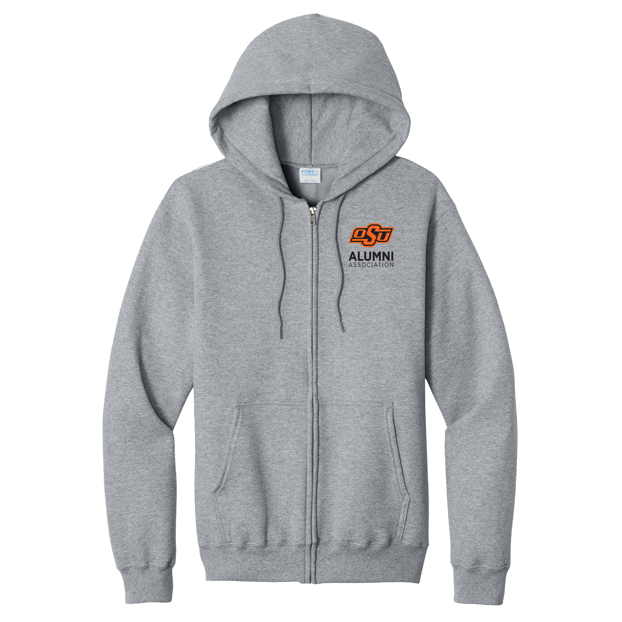 Oklahoma State University  - Full Zip Hooded Sweatshirt