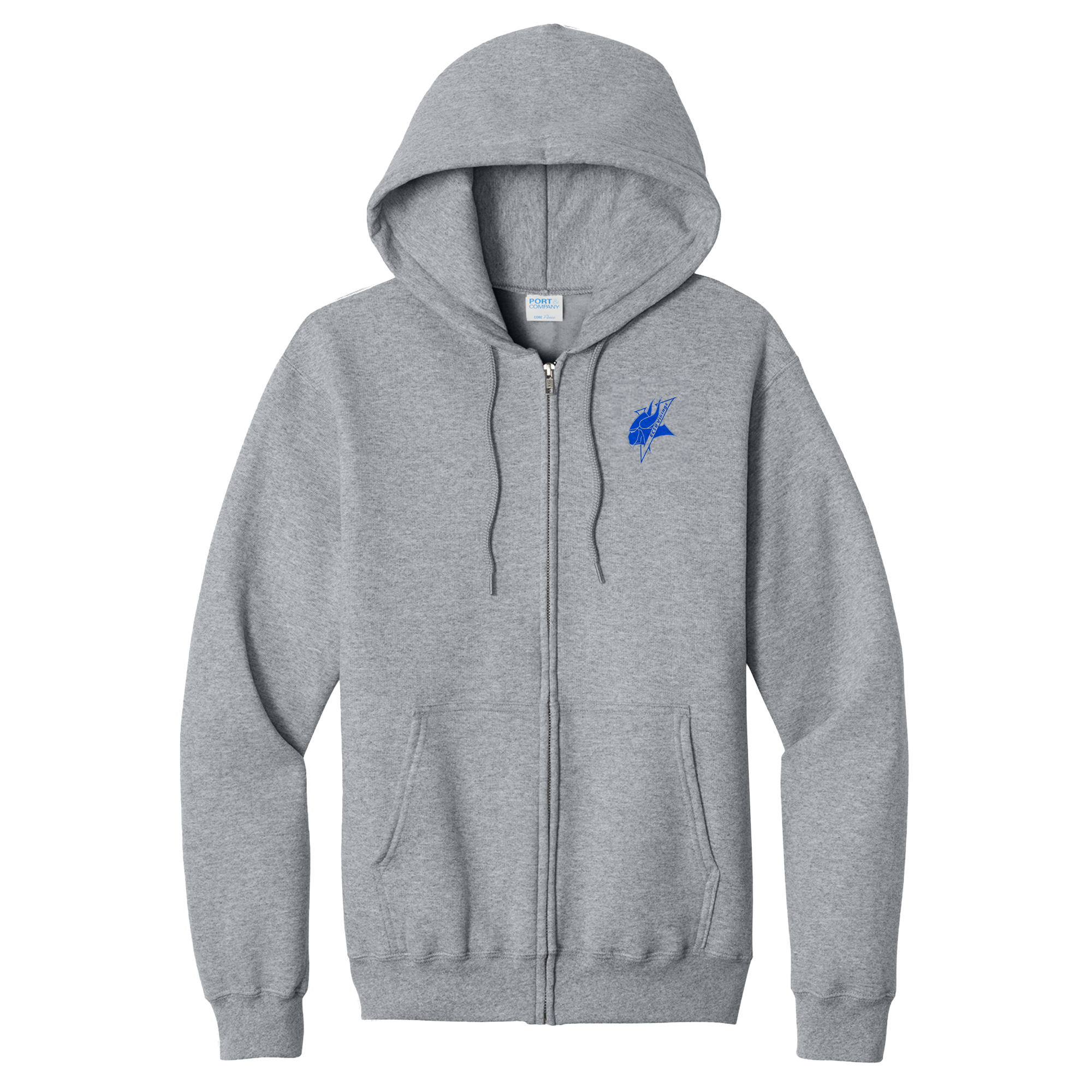 Elizabeth City State University- Full Zip Hooded Sweatshirt