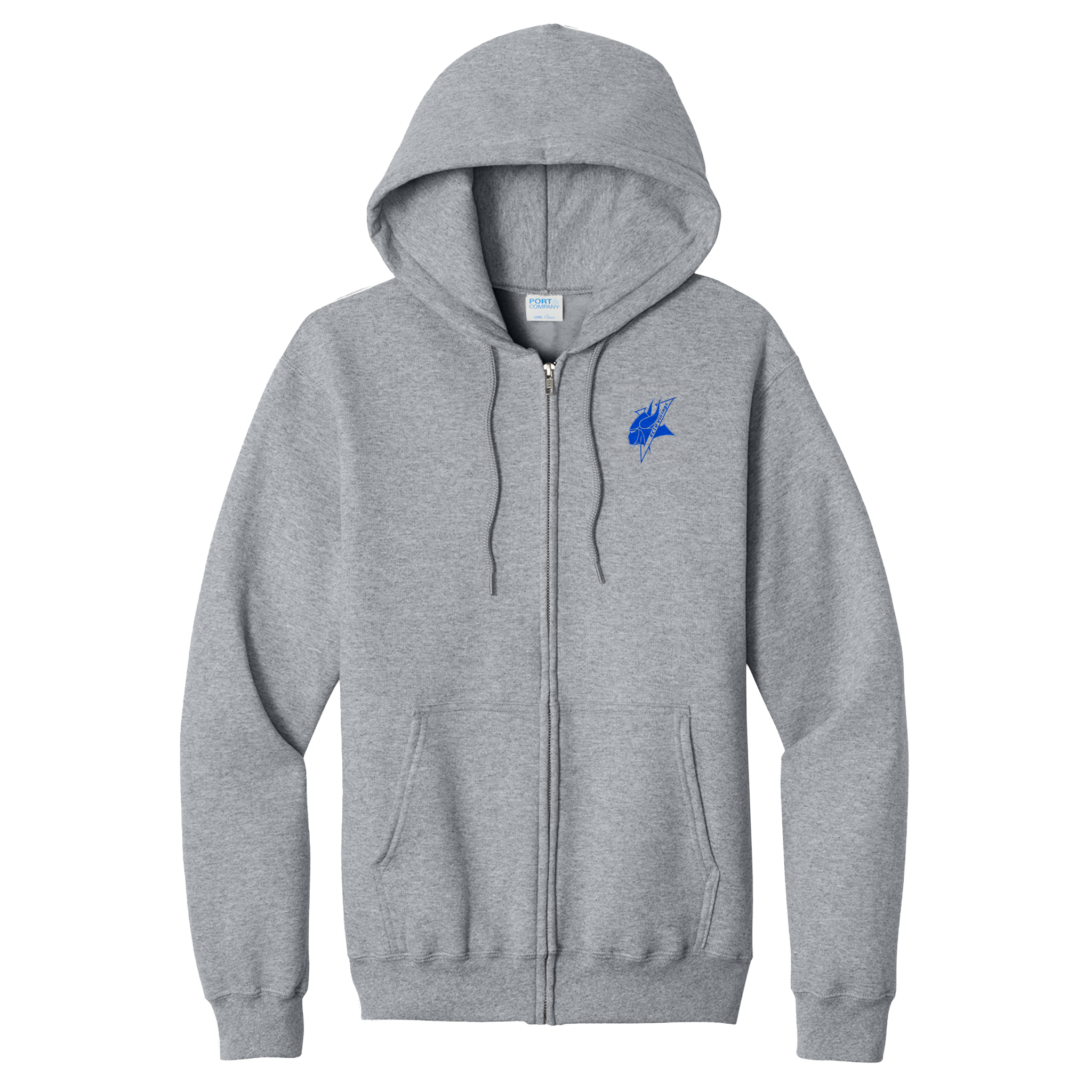 Elizabeth City State University- Full Zip Hooded Sweatshirt