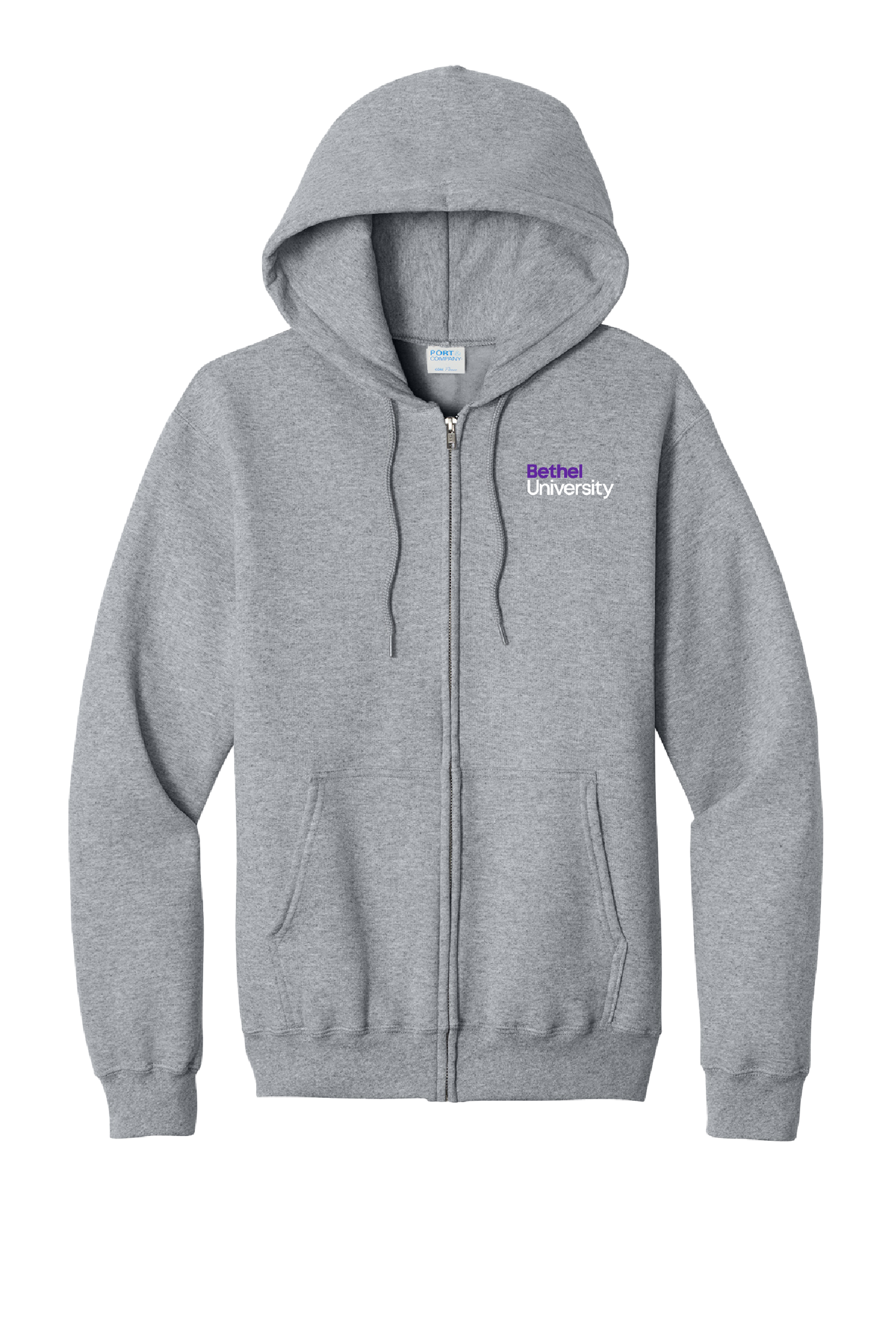 Bethel University - Full Zip Hooded Sweatshirt
