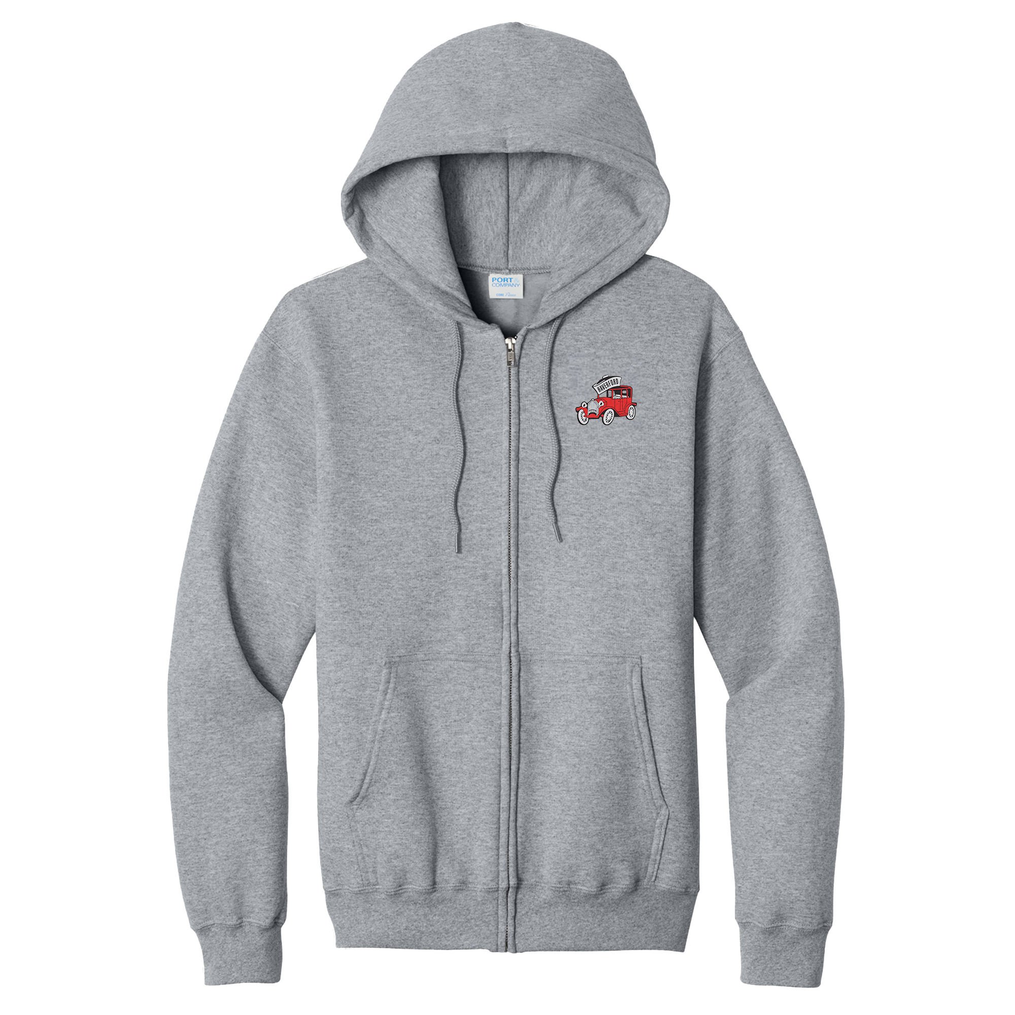 Haverford High School - Full Zip Hooded Sweatshirt