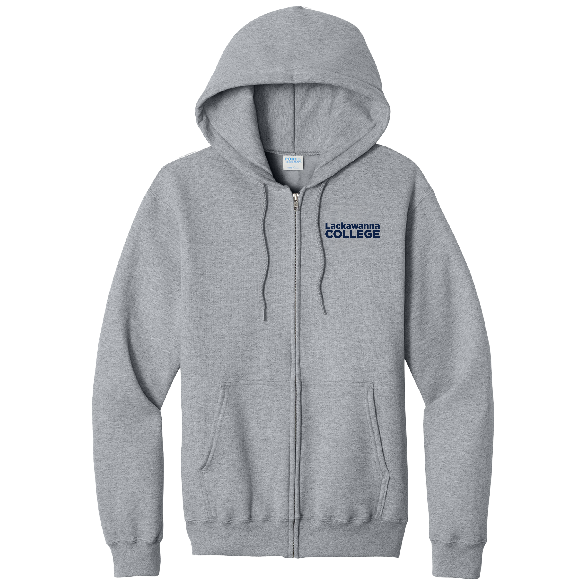 Lackawanna College - Full Zip Hooded Sweatshirt