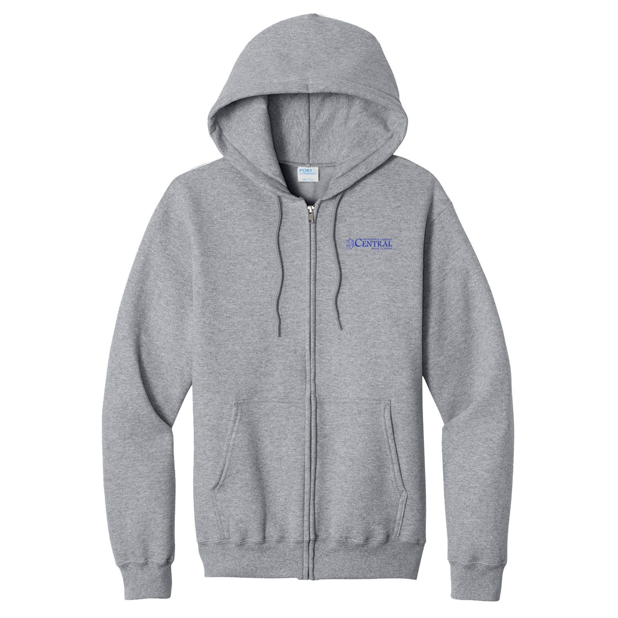 Steubenville Catholic Central High School  - Full Zip Hooded Sweatshirt
