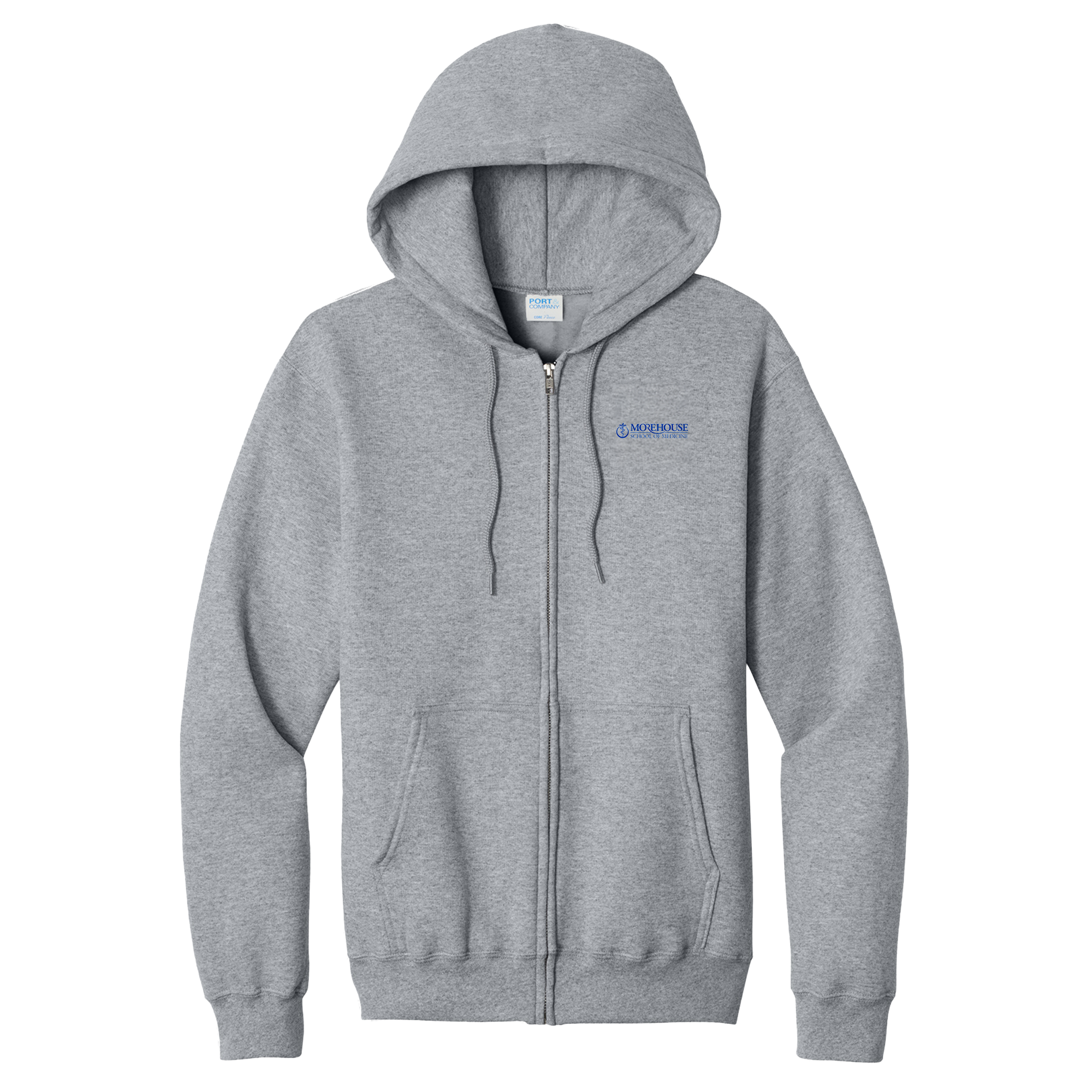 Morehouse School of Medicine - Full Zip Hooded Sweatshirt