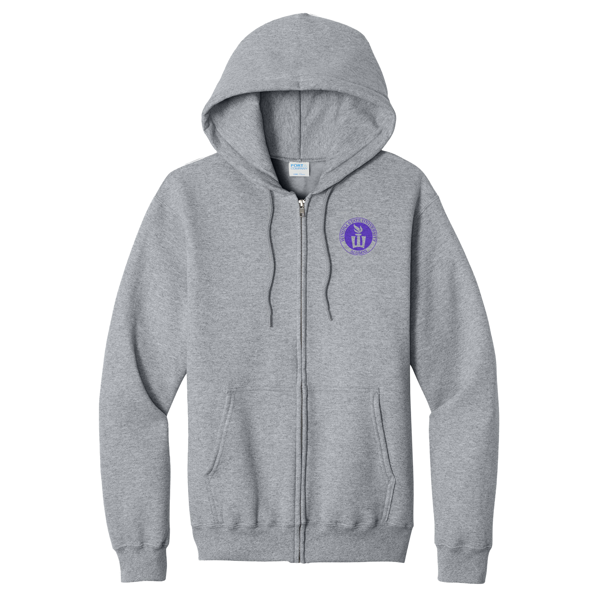 Winona State University Foundation - Full Zip Hooded Sweatshirt