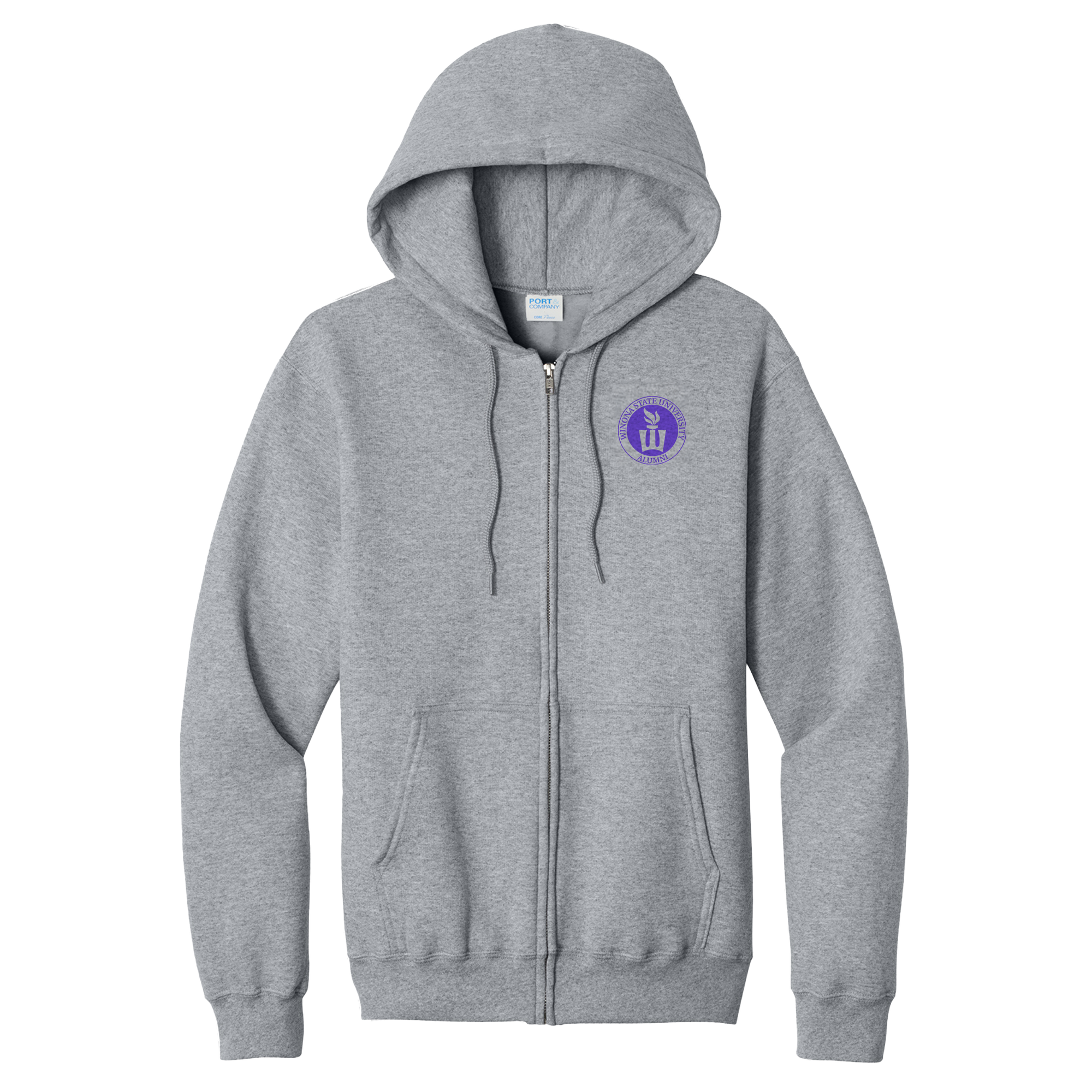Winona State University Foundation - Full Zip Hooded Sweatshirt