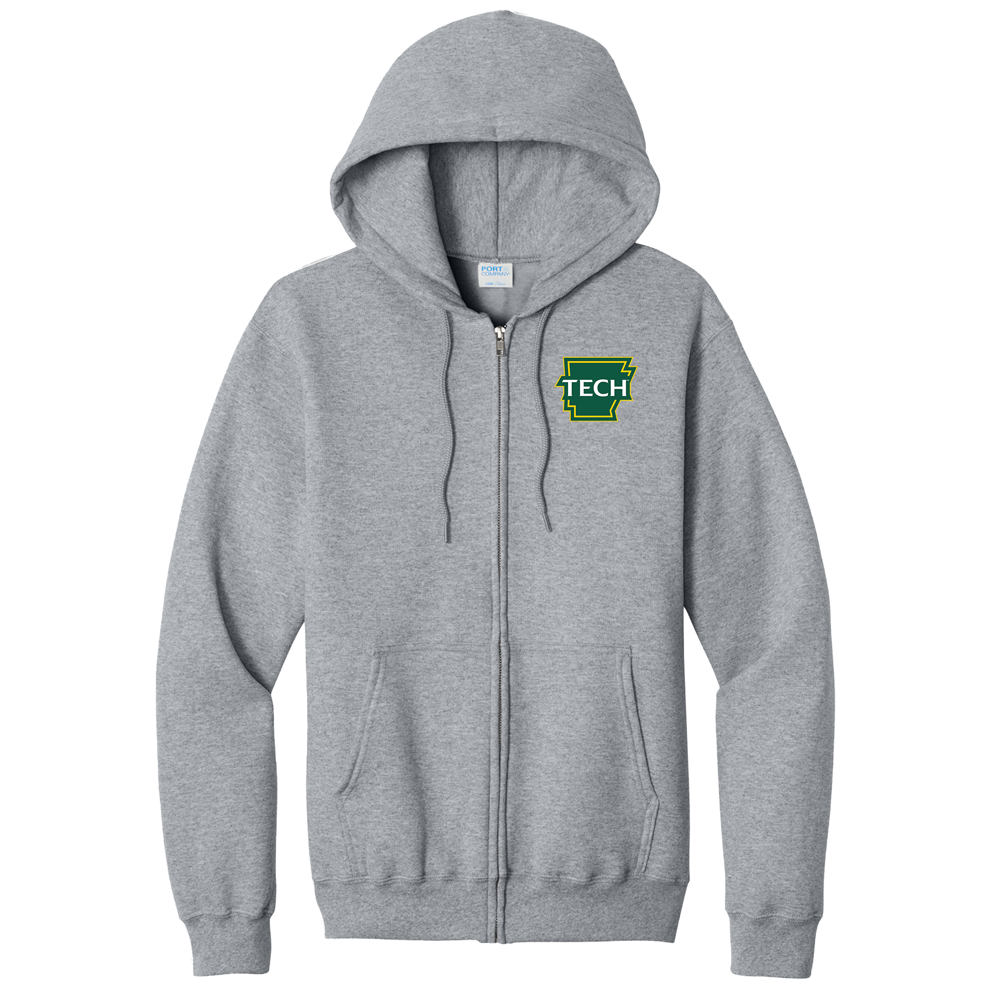 Arkansas Tech University - Full Zip Hooded Sweatshirt