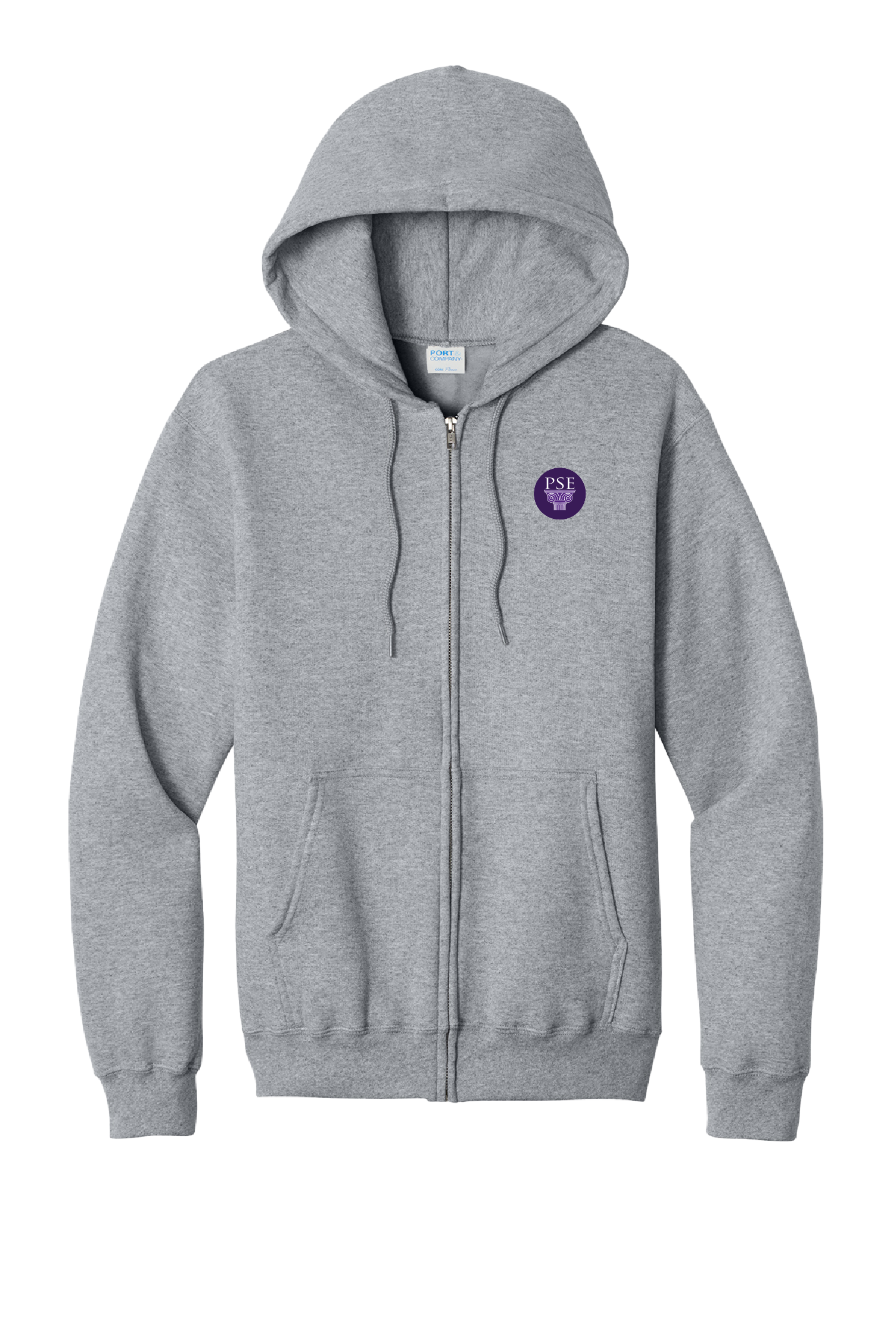 Pi Sigma Epsilon - Full Zip Hooded Sweatshirt
