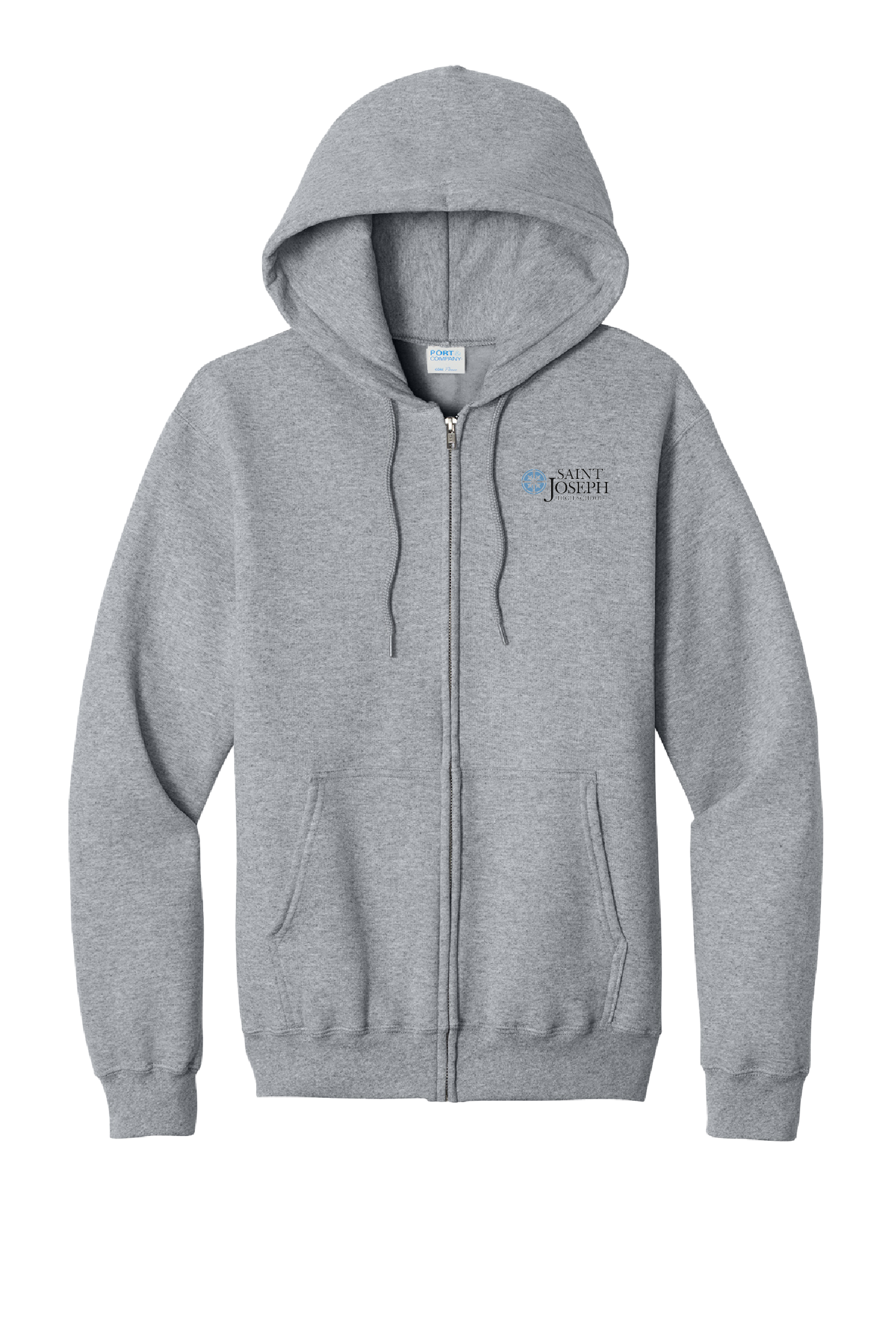 Saint Joseph High School - Full Zip Hooded Sweatshirt