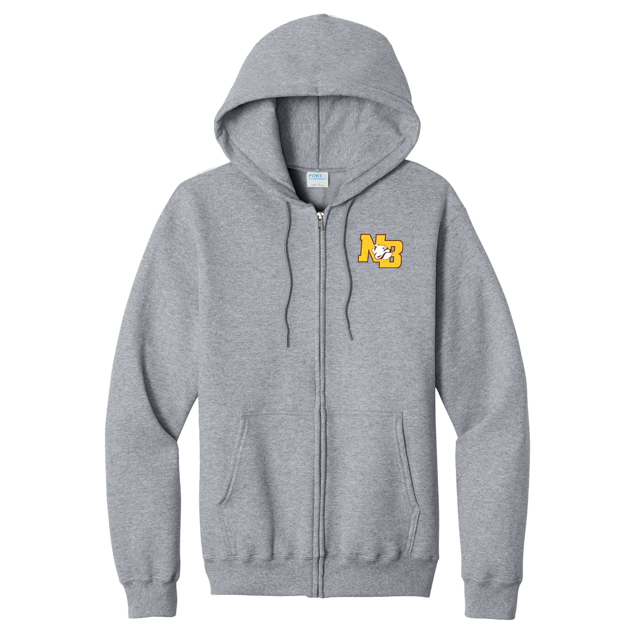 North Bend High School - Full Zip Hooded Sweatshirt