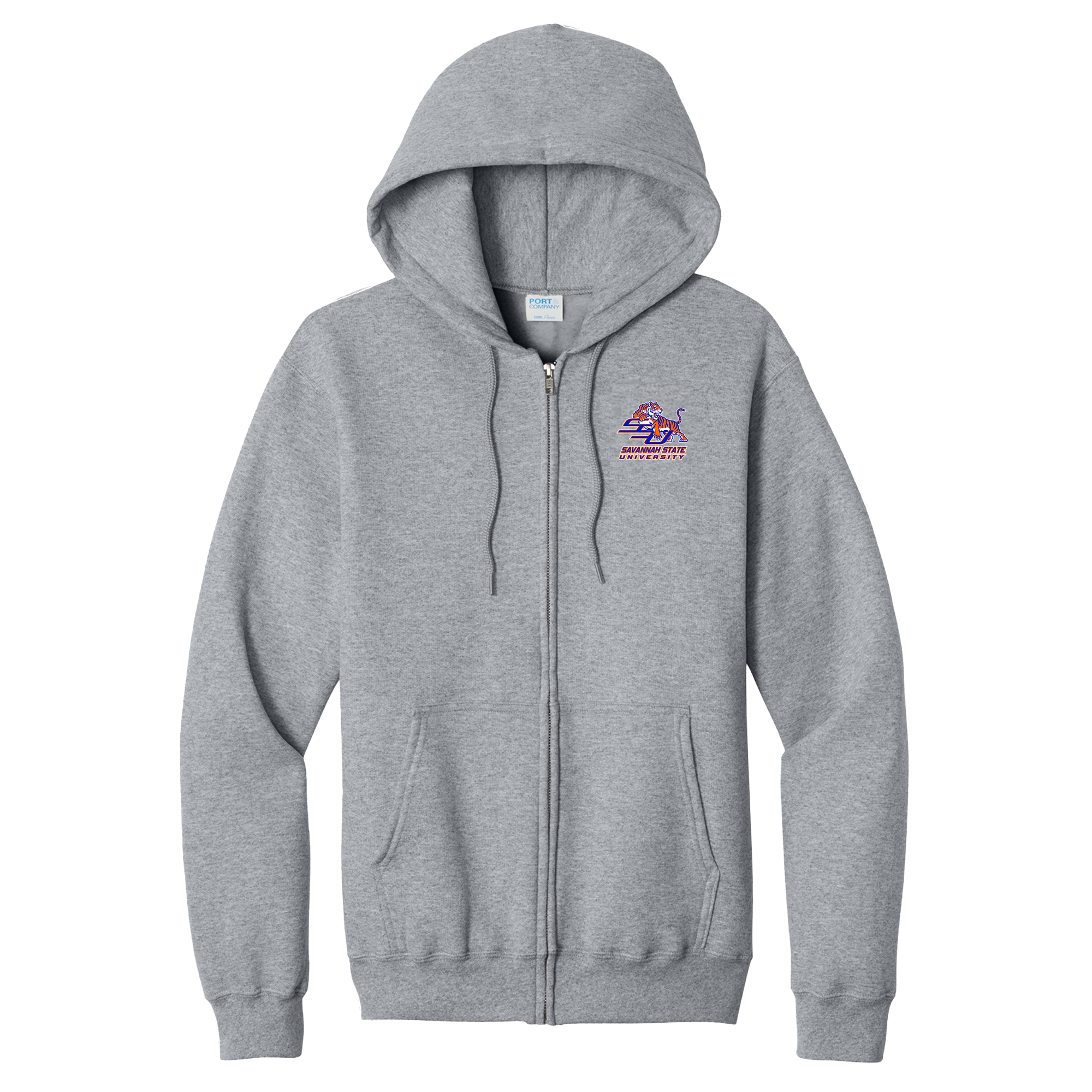 Savannah State University - Full Zip Hooded Sweatshirt
