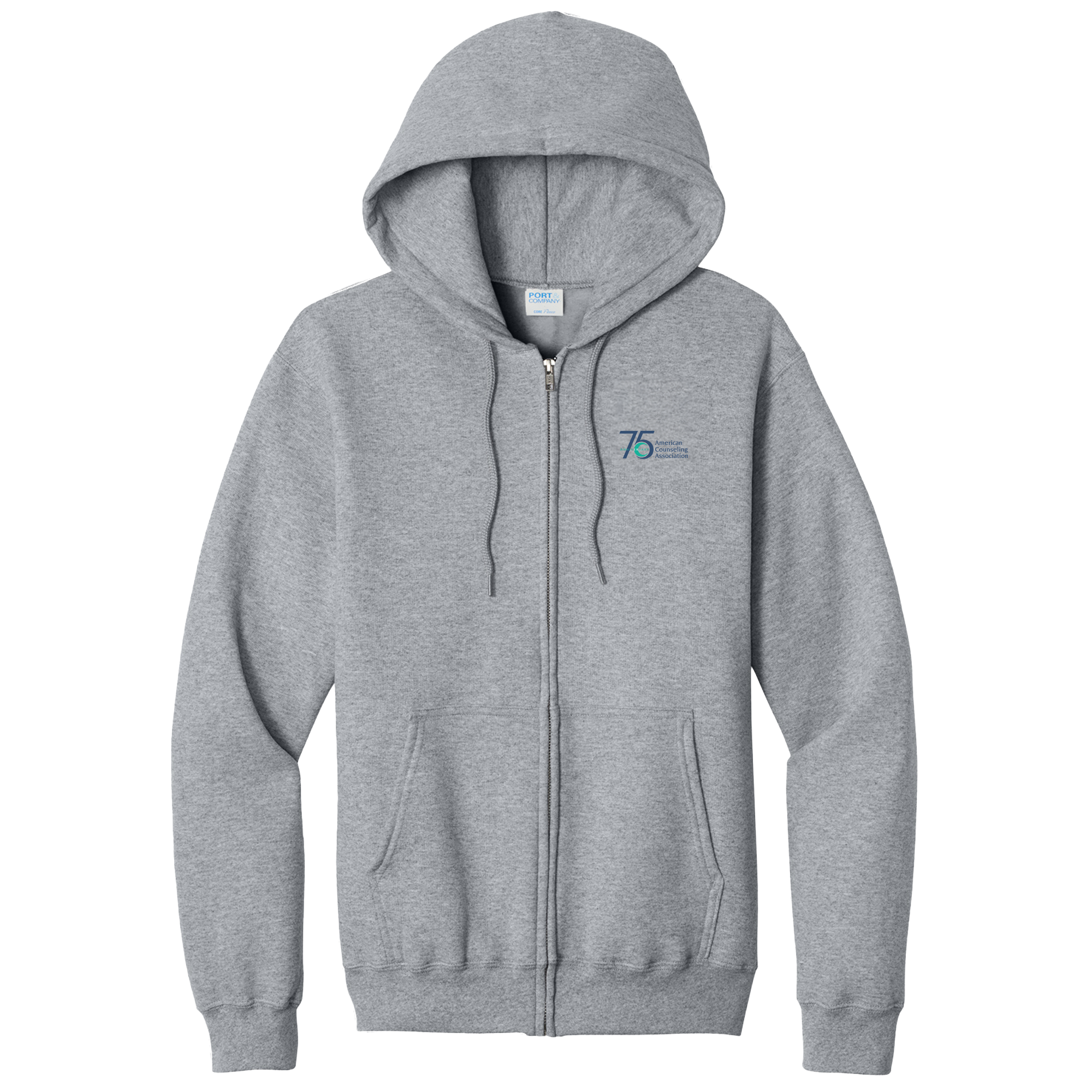 American Counseling Association - Full Zip Hooded Sweatshirt