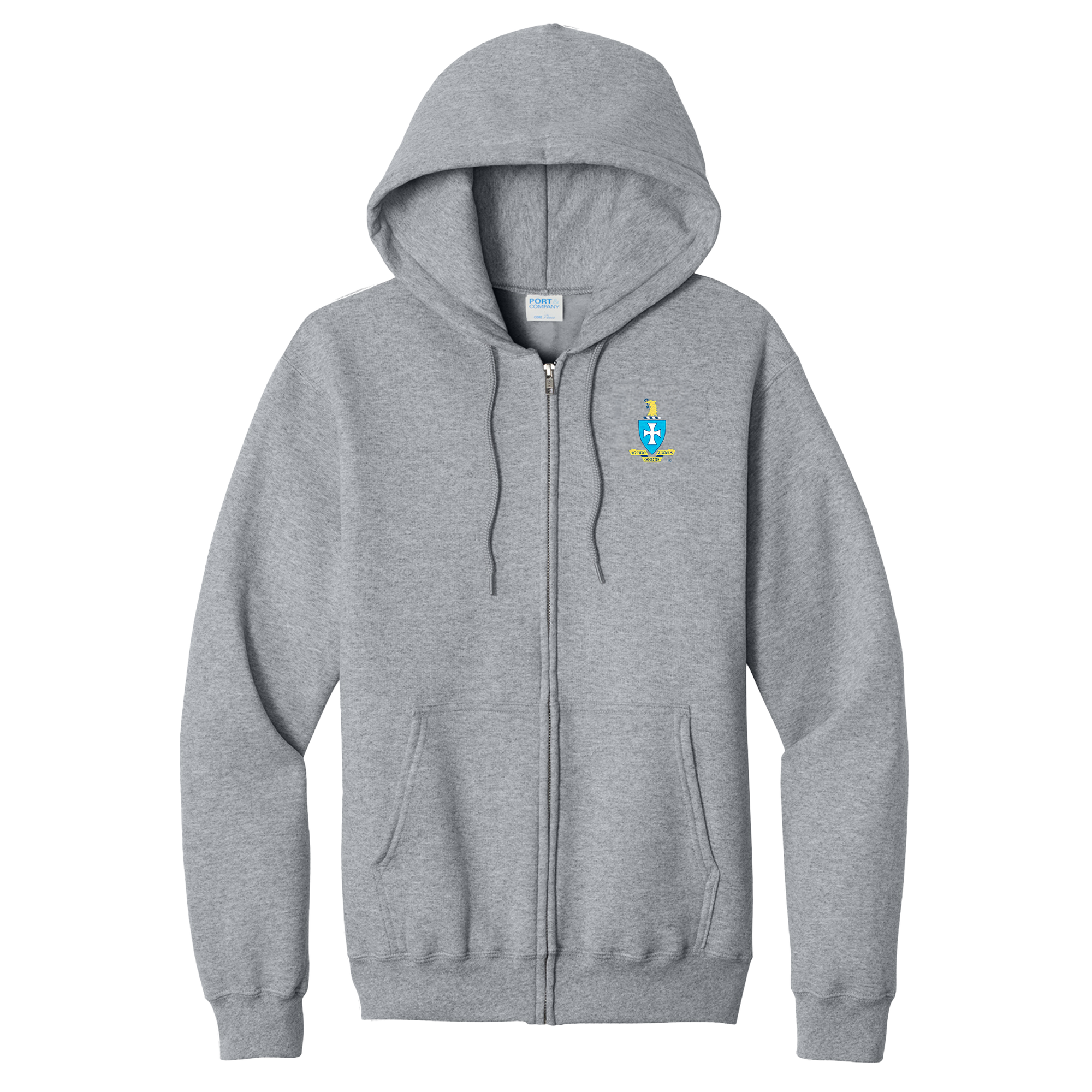 Sigma Chi Fraternity - Full Zip Hooded Sweatshirt