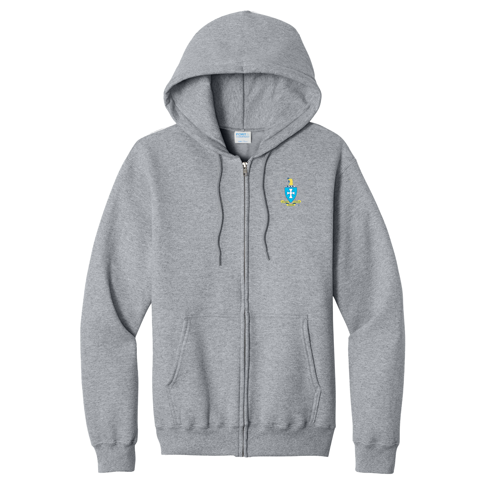 Sigma Chi Fraternity - Full Zip Hooded Sweatshirt