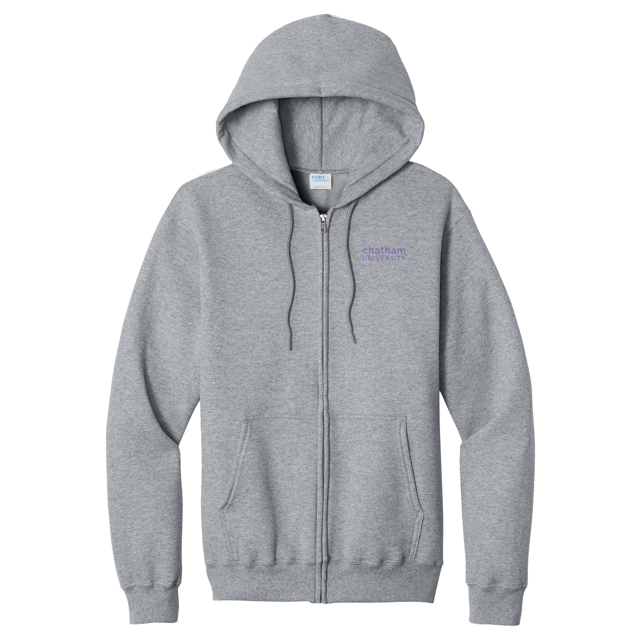 Chatham University  - Full Zip Hooded Sweatshirt