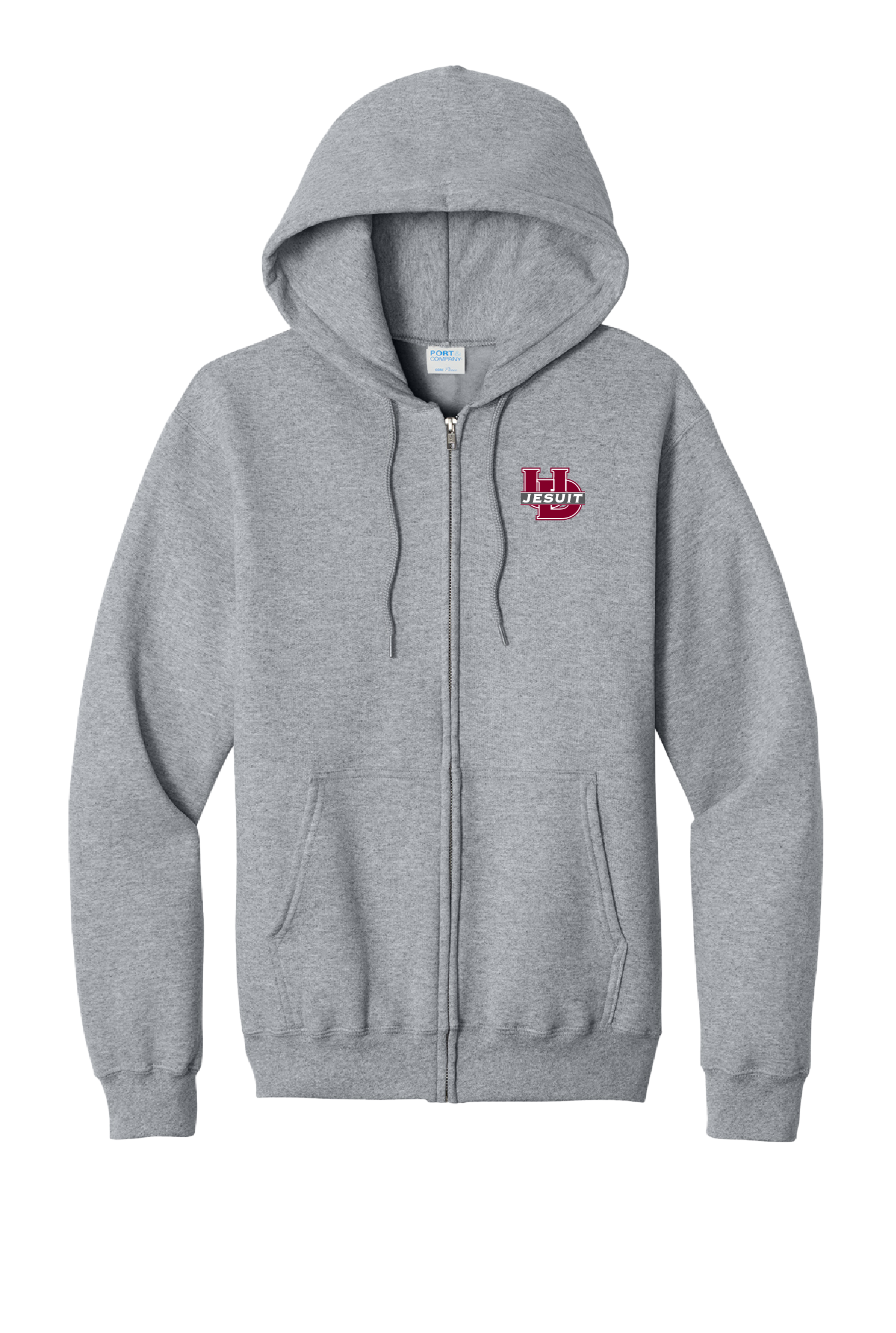 University of Detroit Jesuit High School and Academy- - Full Zip Hooded Sweatshirt