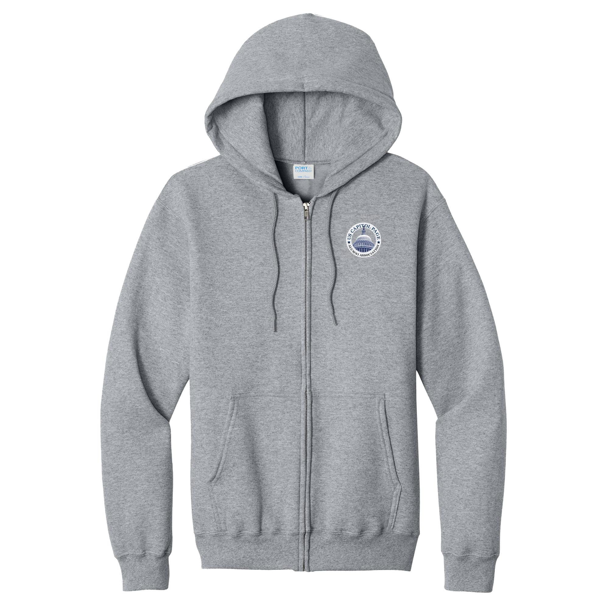 U.S. Capitol Page Alumni - Full Zip Hooded Sweatshirt