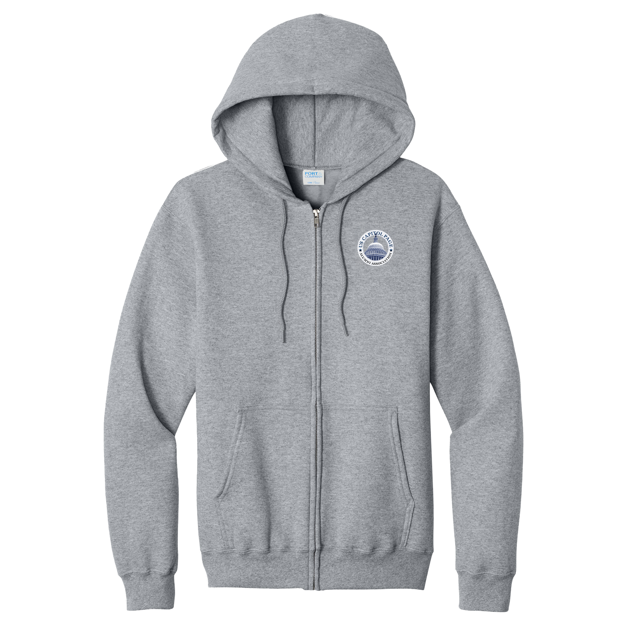 U.S. Capitol Page Alumni - Full Zip Hooded Sweatshirt