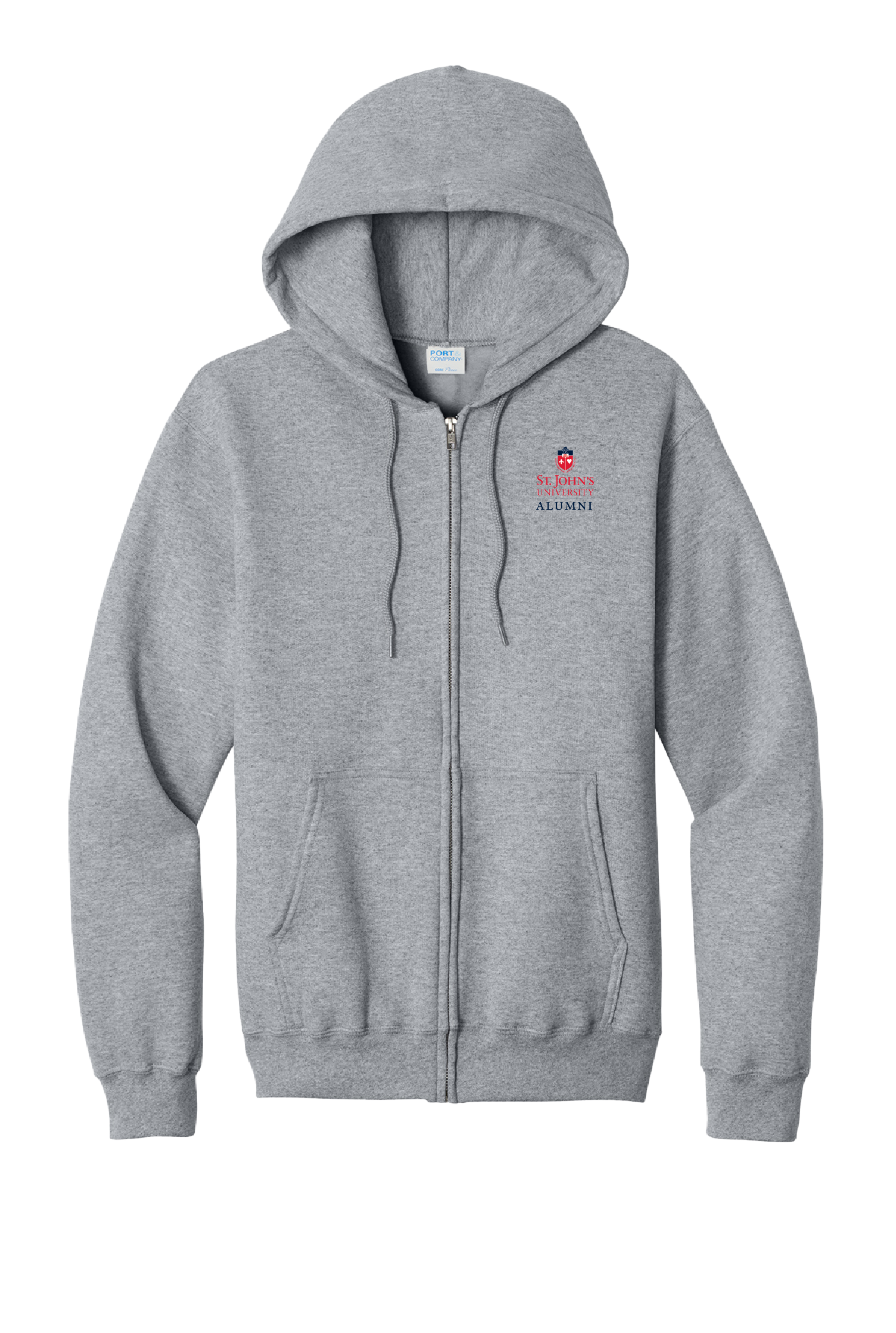 St. Johns University - Full Zip Hooded Sweatshirt