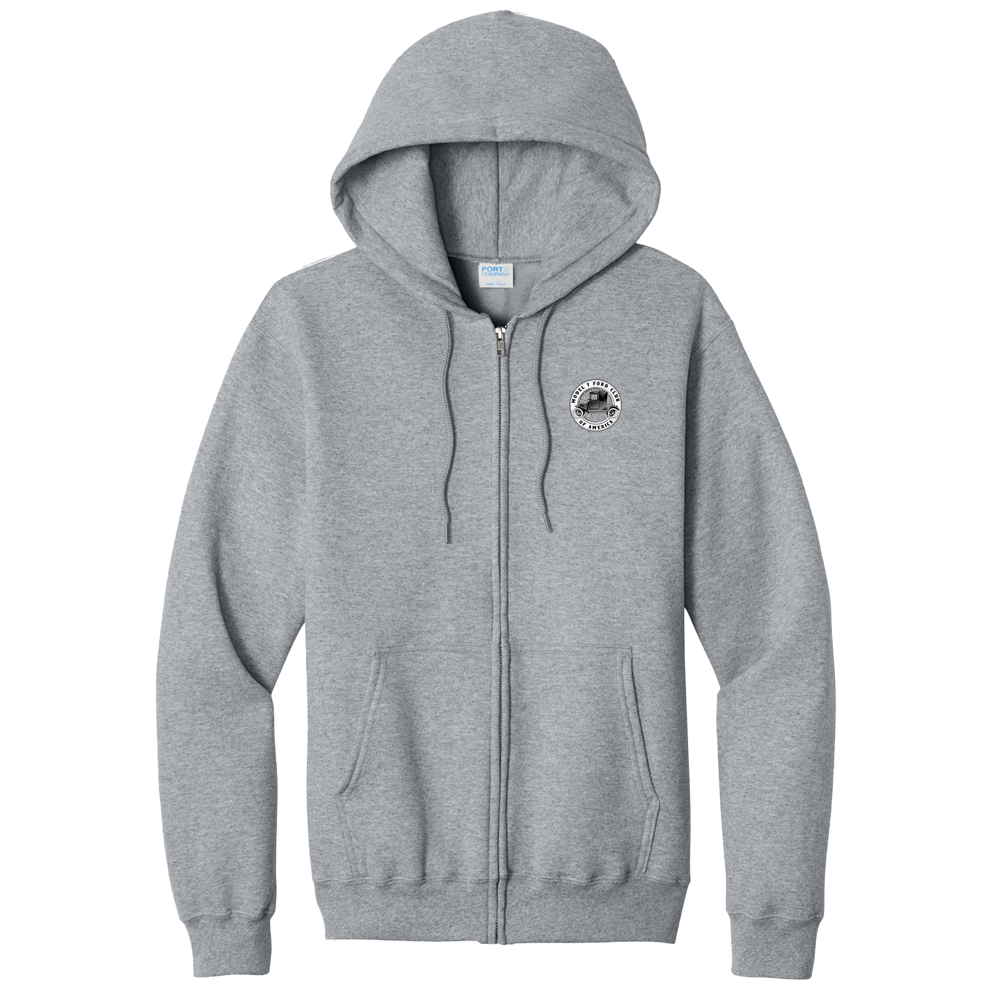 Model T Ford Club of America - Full Zip Hooded Sweatshirt