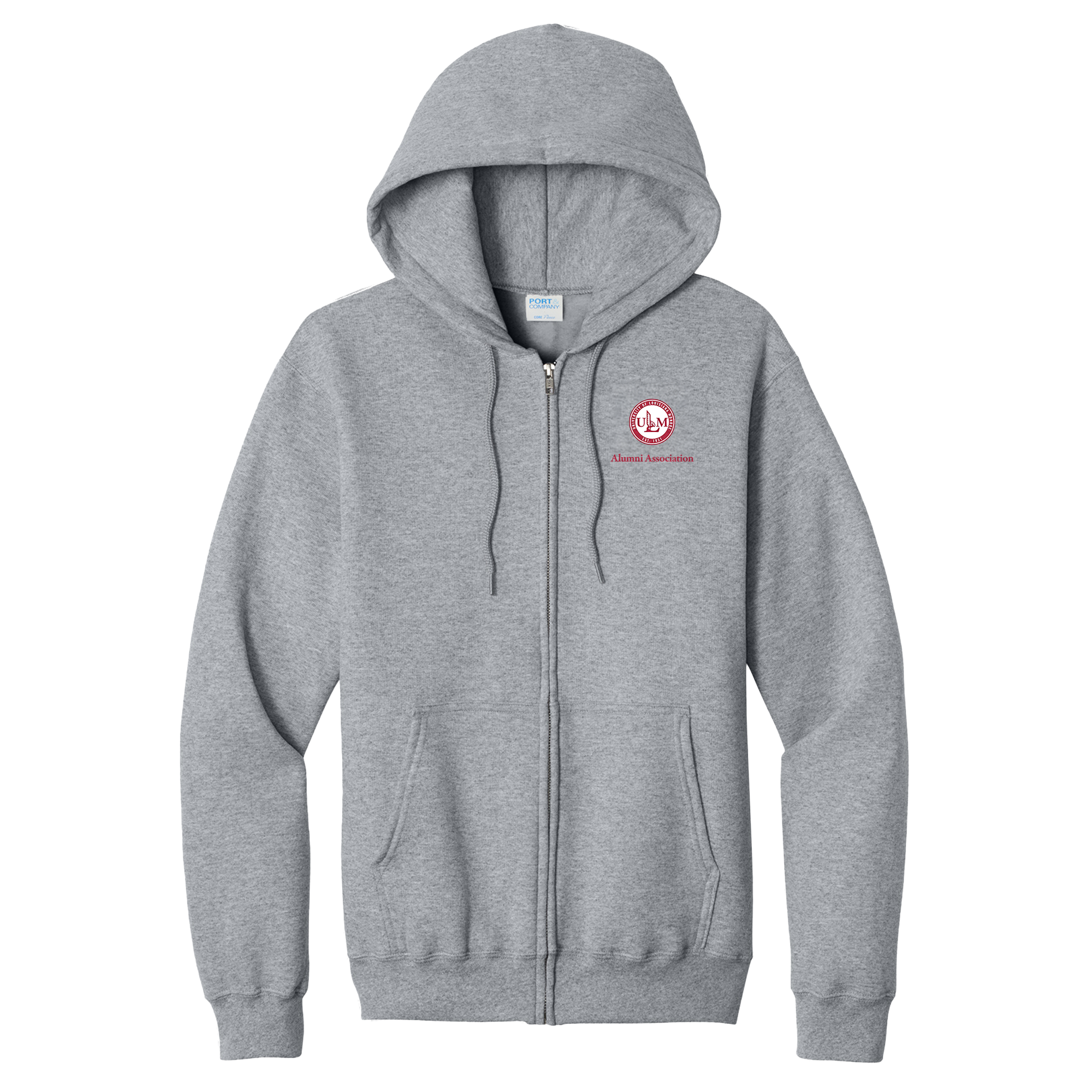University of Louisiana at Monroe - Full Zip Hooded Sweatshirt