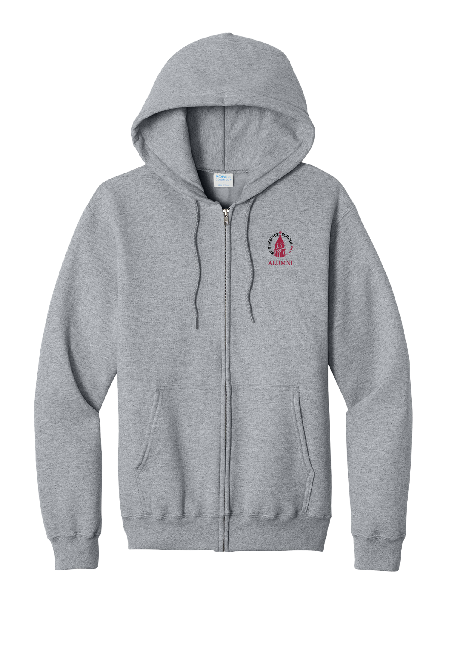 St. Benedict Preparatory - Full Zip Hooded Sweatshirt