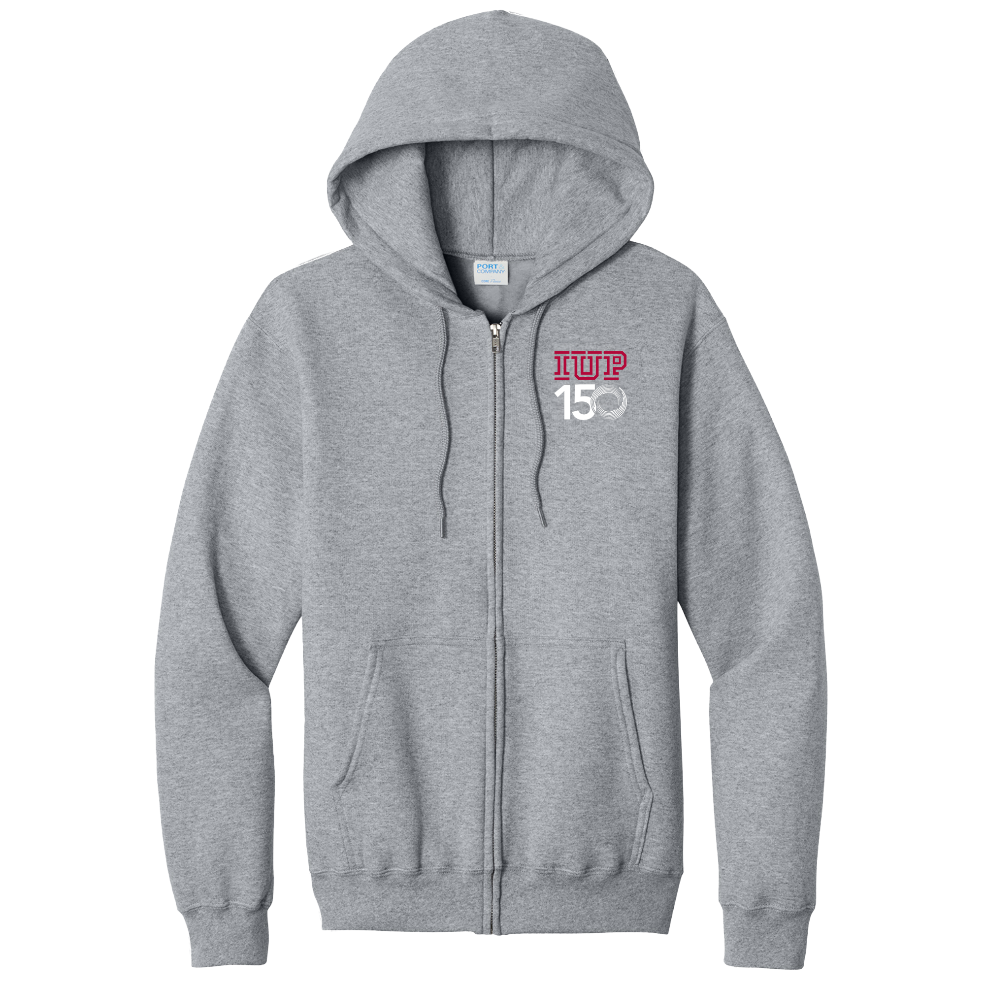 Indiana University of Pennsylvania - Full Zip Hooded Sweatshirt