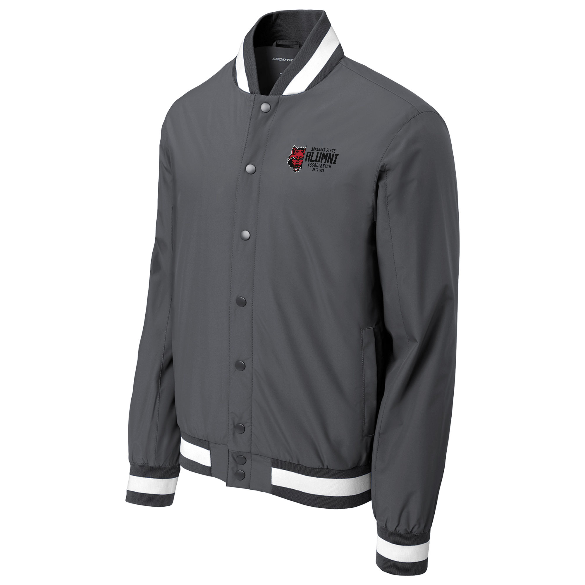Arkansas State University - Insulated Varsity Jacket