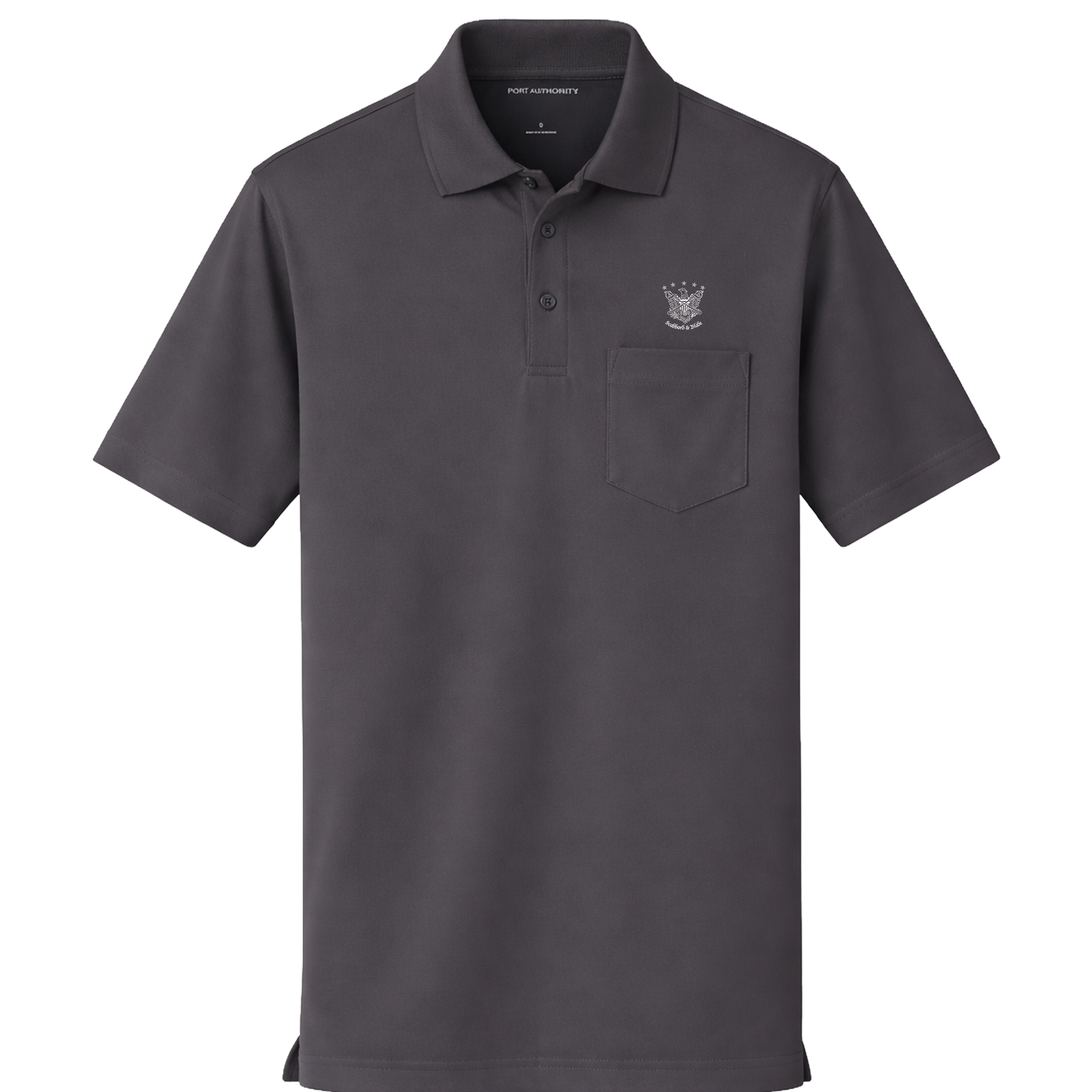 National Society of Scabbard and Blade - Dry Zone® Micro-Mesh Pocket Polo