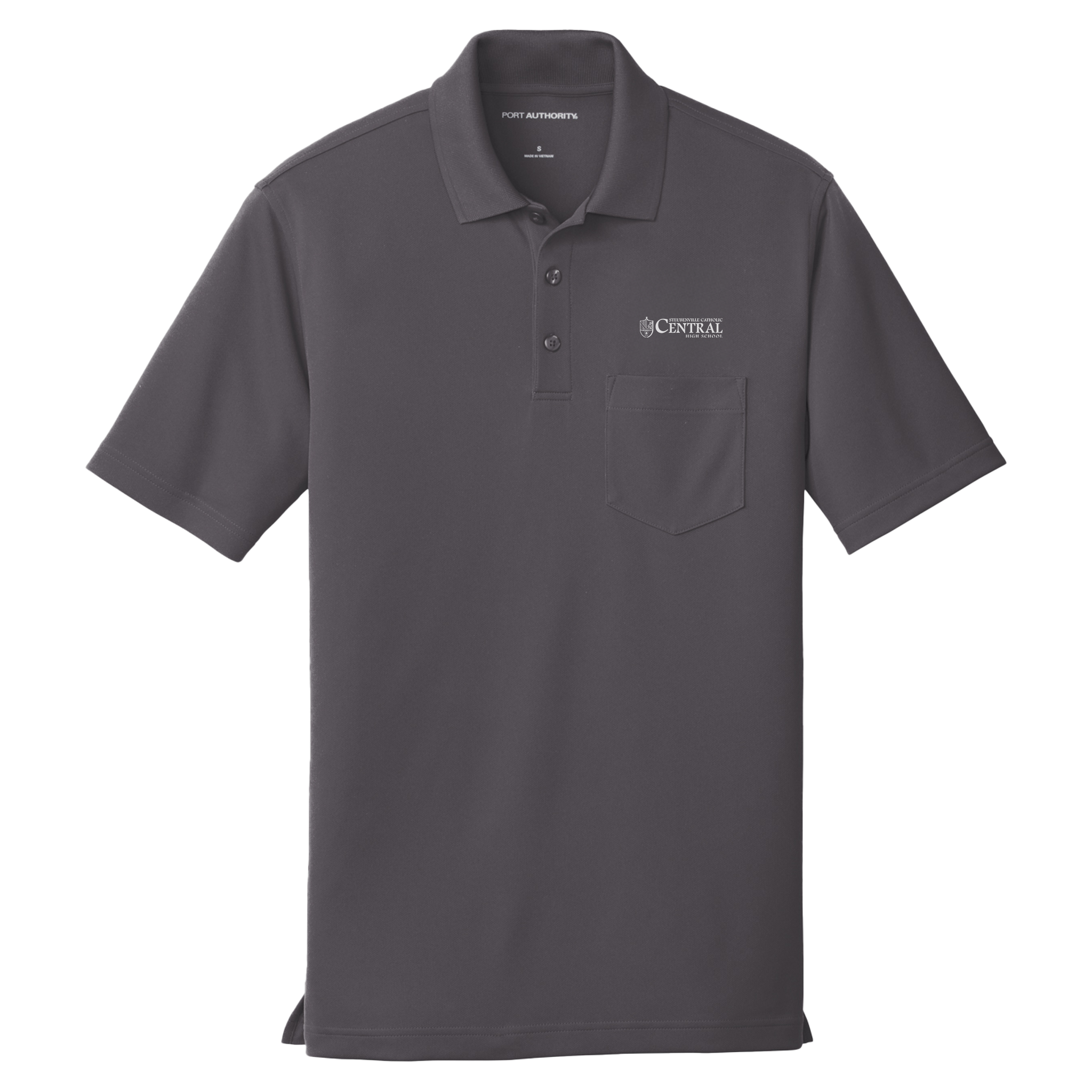 Steubenville Catholic Central High School  - Dry Zone® Micro-Mesh Pocket Polo
