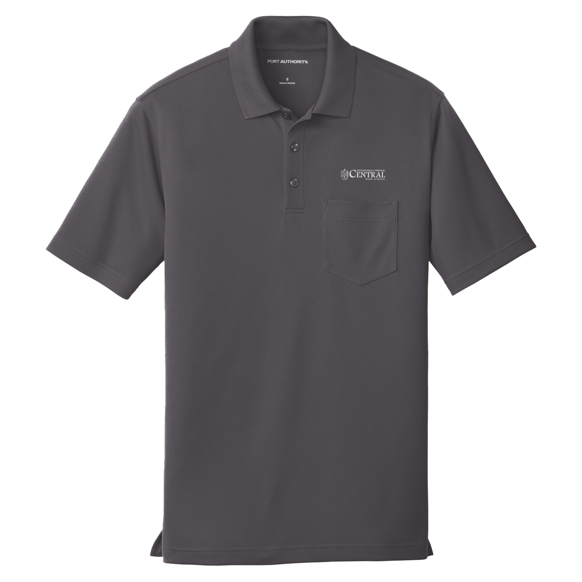 Steubenville Catholic Central High School  - Dry Zone® Micro-Mesh Pocket Polo