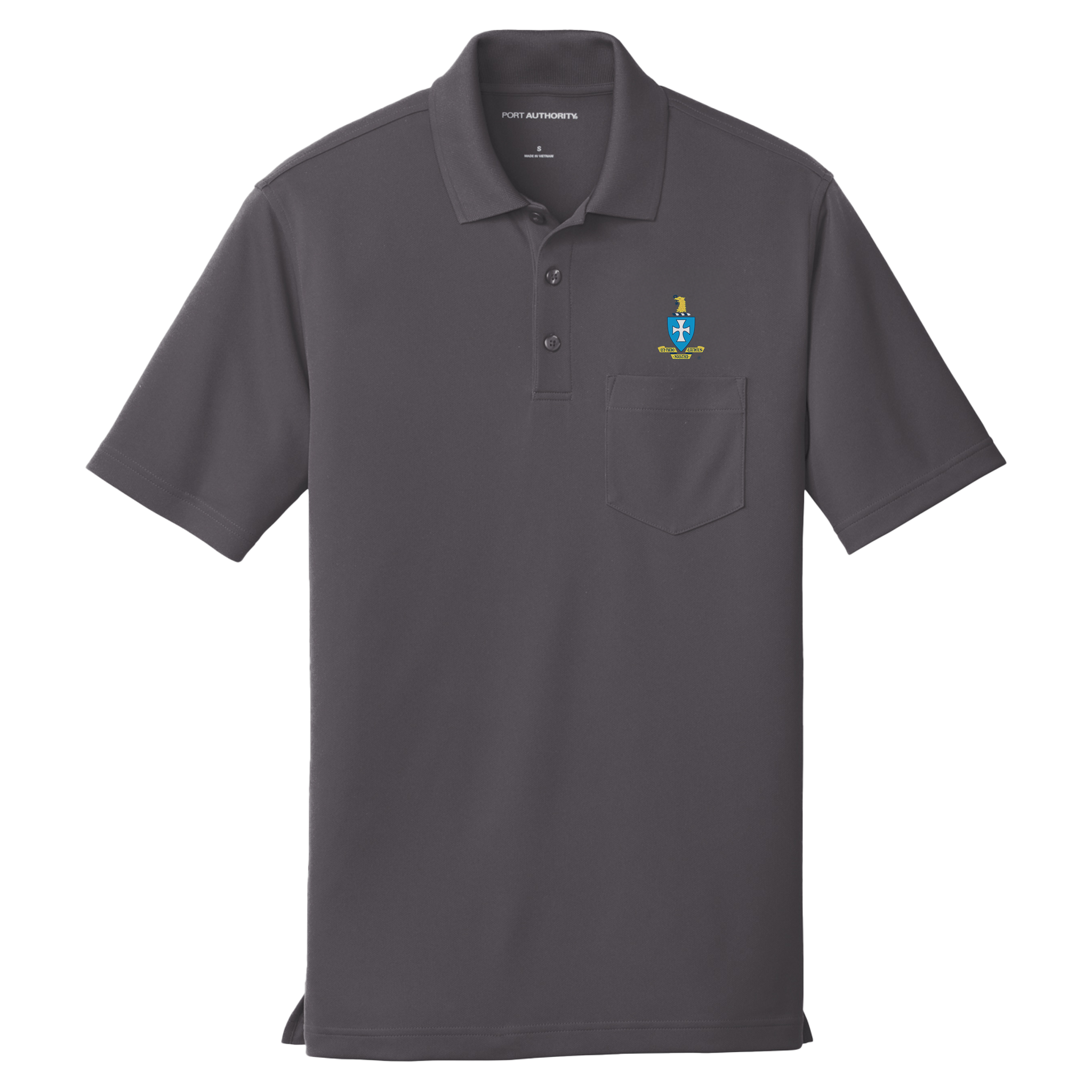 Sigma Chi Fraternity - Dry Zone® Micro-Mesh Pocket Polo