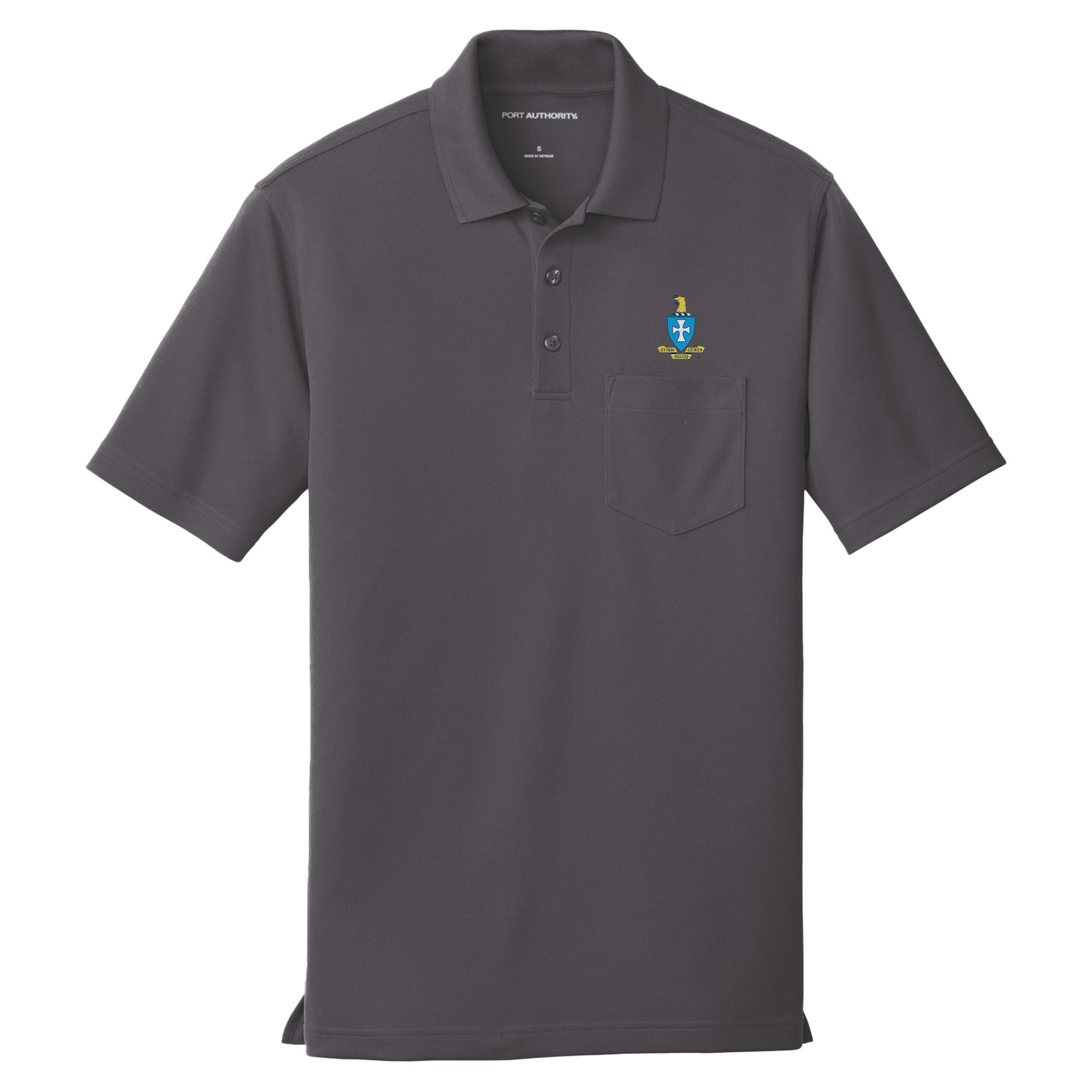 Sigma Chi Fraternity - Dry Zone® Micro-Mesh Pocket Polo