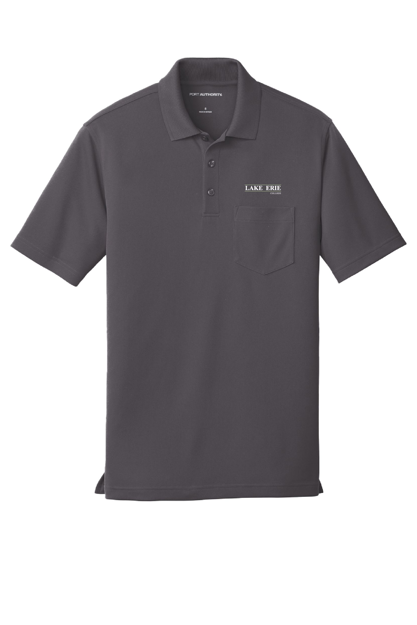 Lake Erie College - Dry Zone® Micro-Mesh Pocket Polo